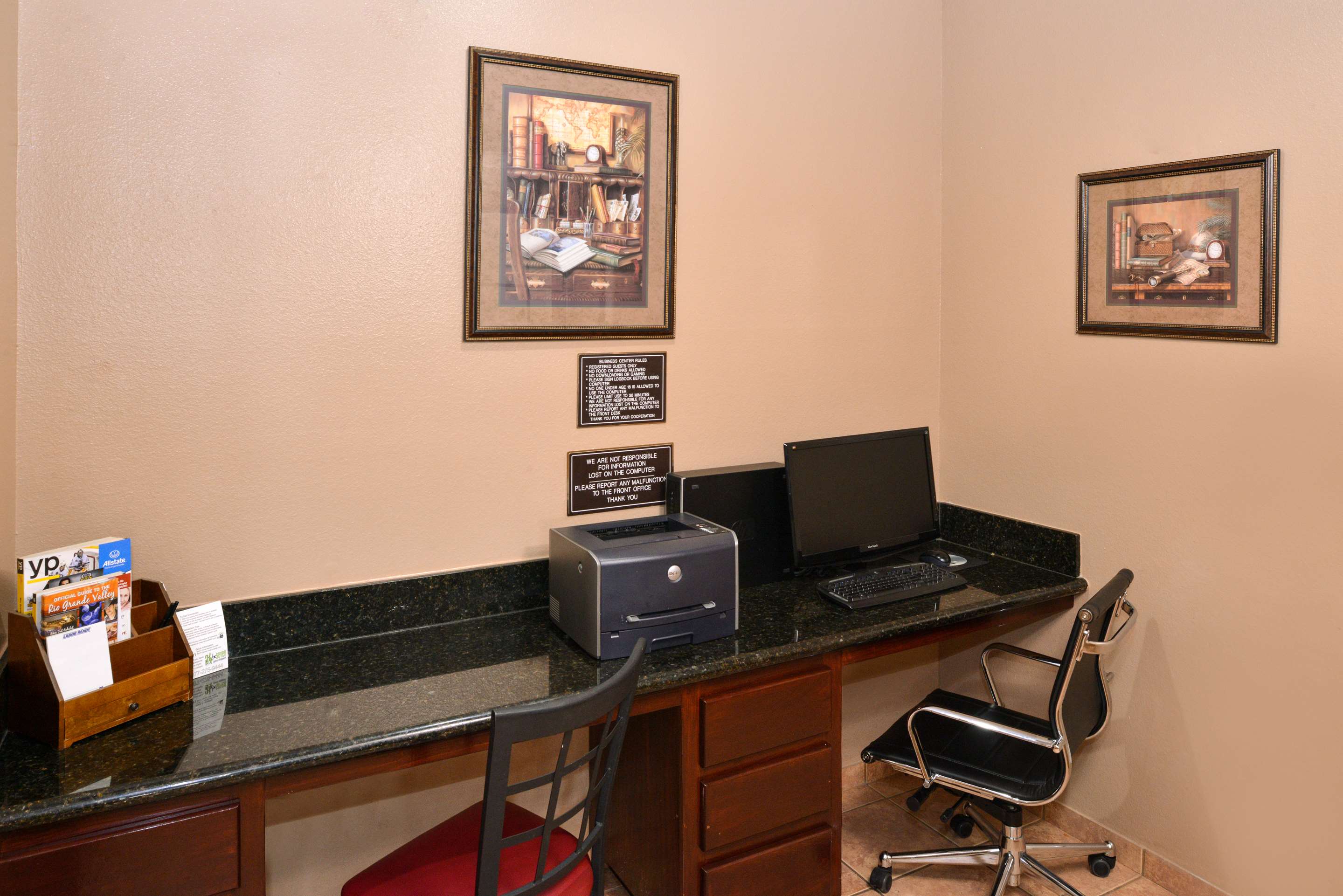 BusinessCenter | Americas Best Value Inn & Suites San Benito