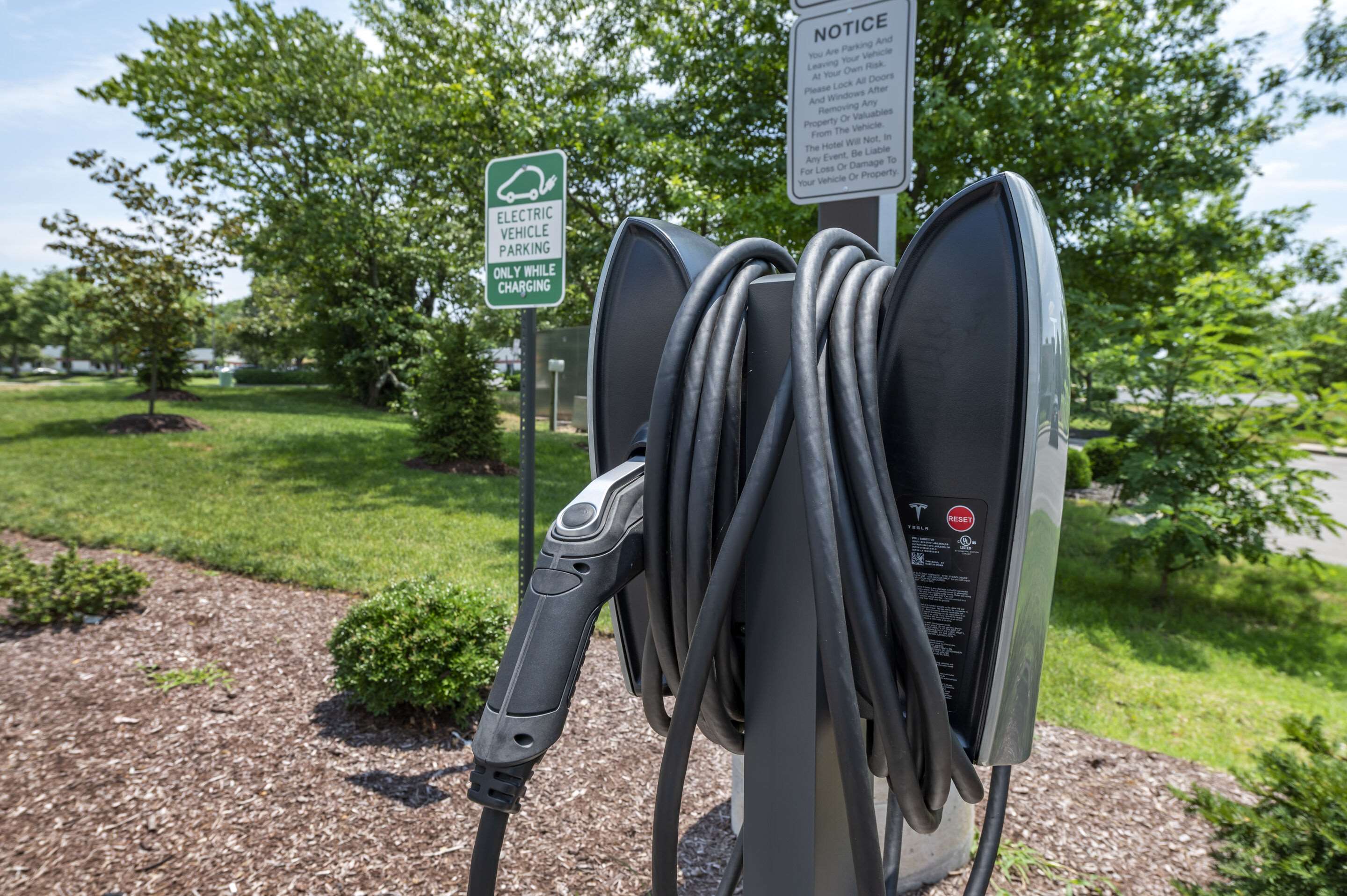 EV charging station | Cambria Hotel Nashville Airport