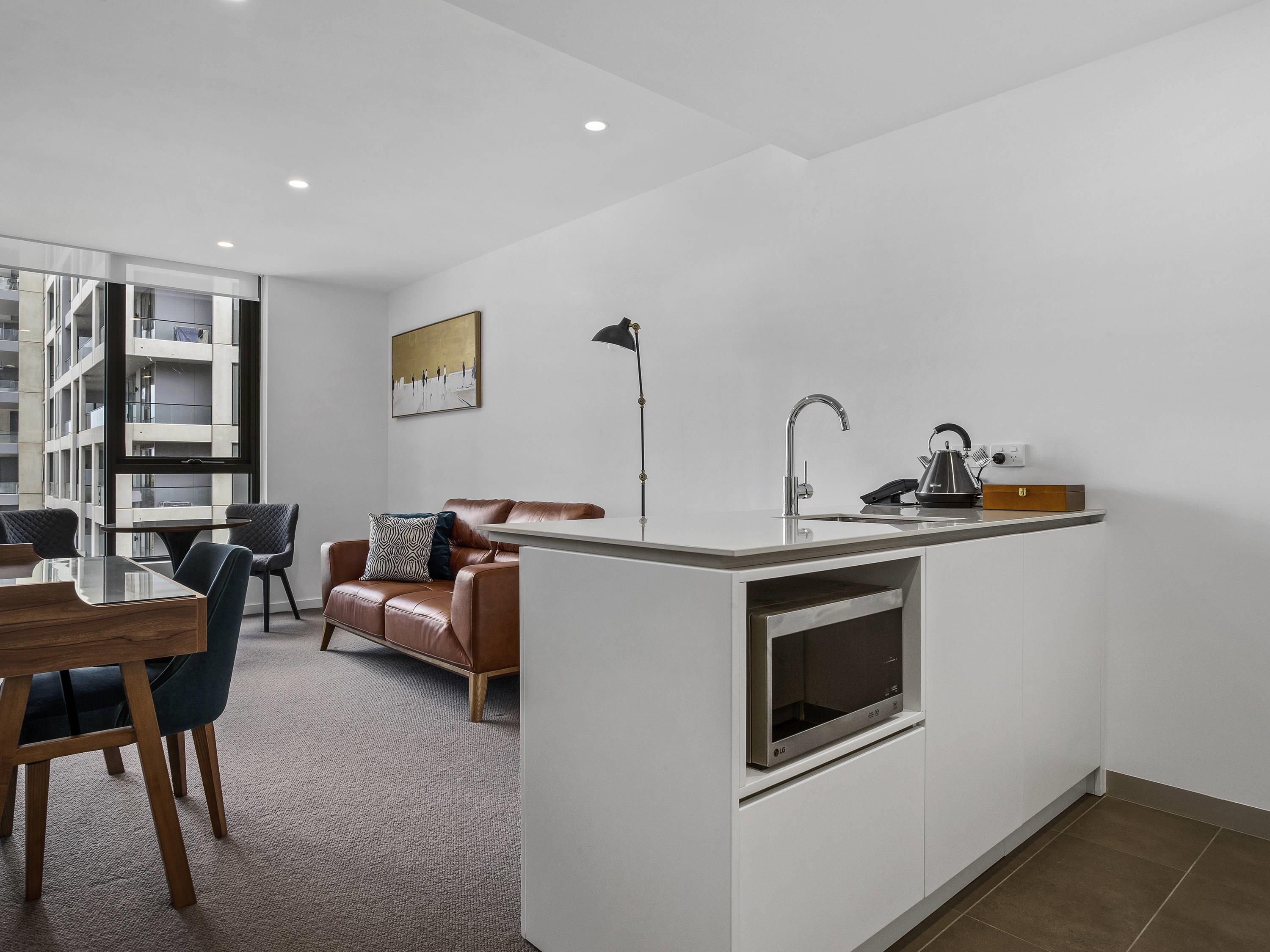 The Sebel Melbourne Moonee Ponds Room Type - 1 bedroom apartment with King bed and balcony