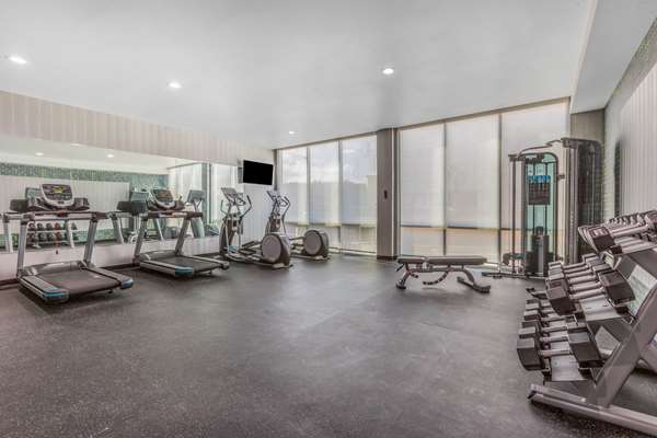Fitness/ Exercise Room - La Quinta Inn & Suites Galveston