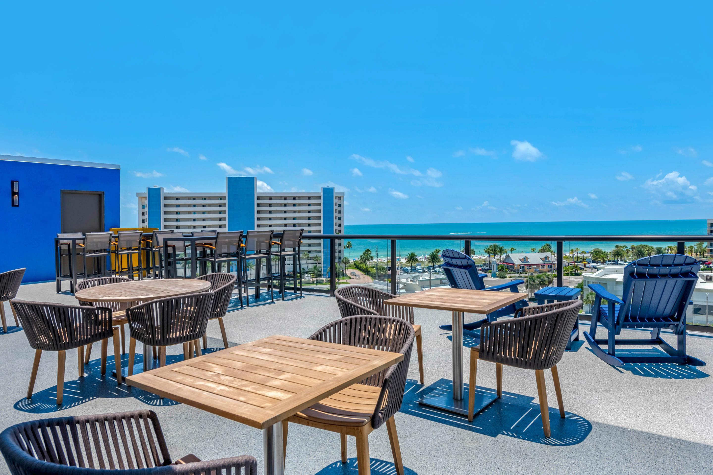 Hotel patio | Cambria Hotel St Petersburg-Madeira Beach Marina