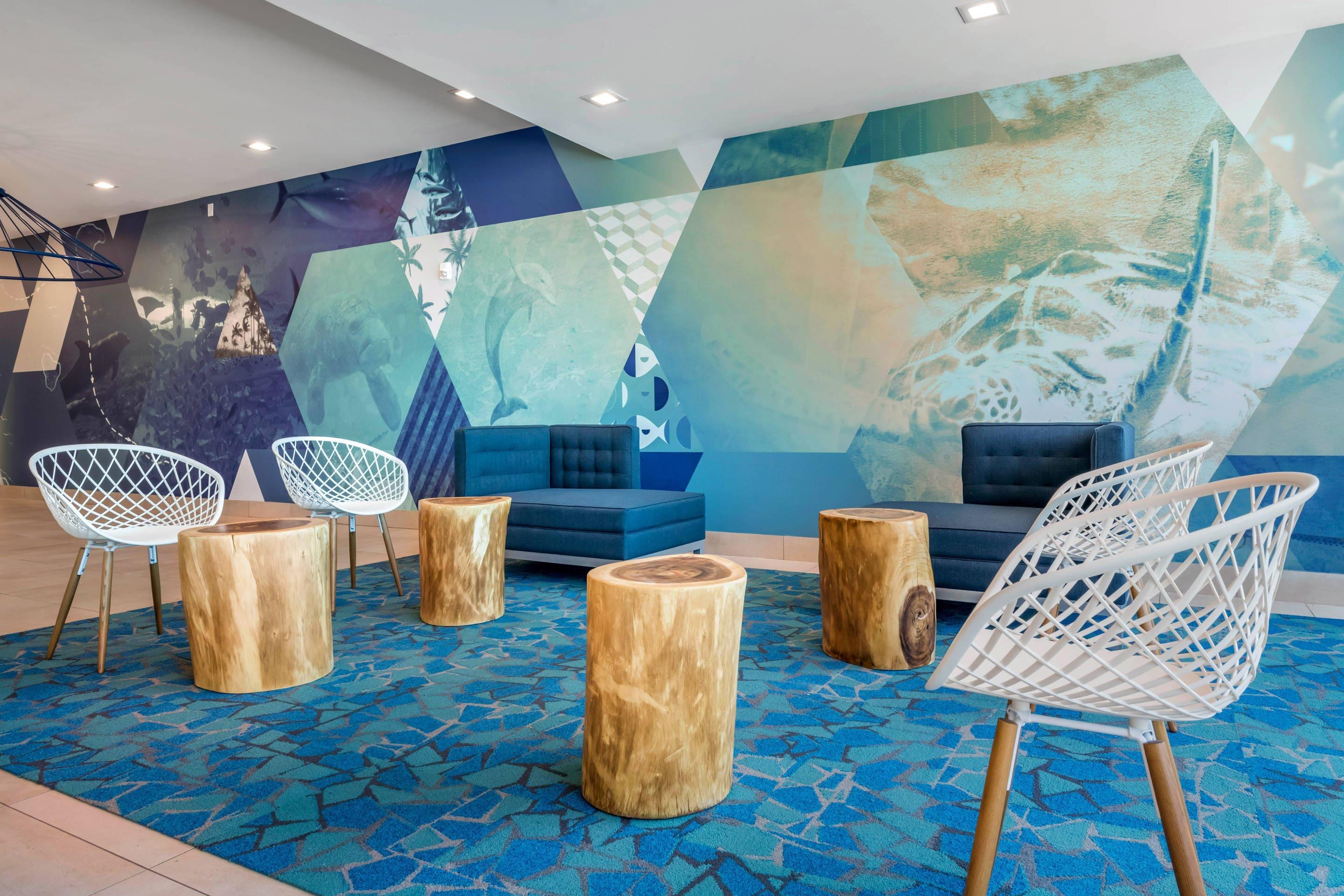 Hotel lobby | Cambria Hotel St Petersburg-Madeira Beach Marina