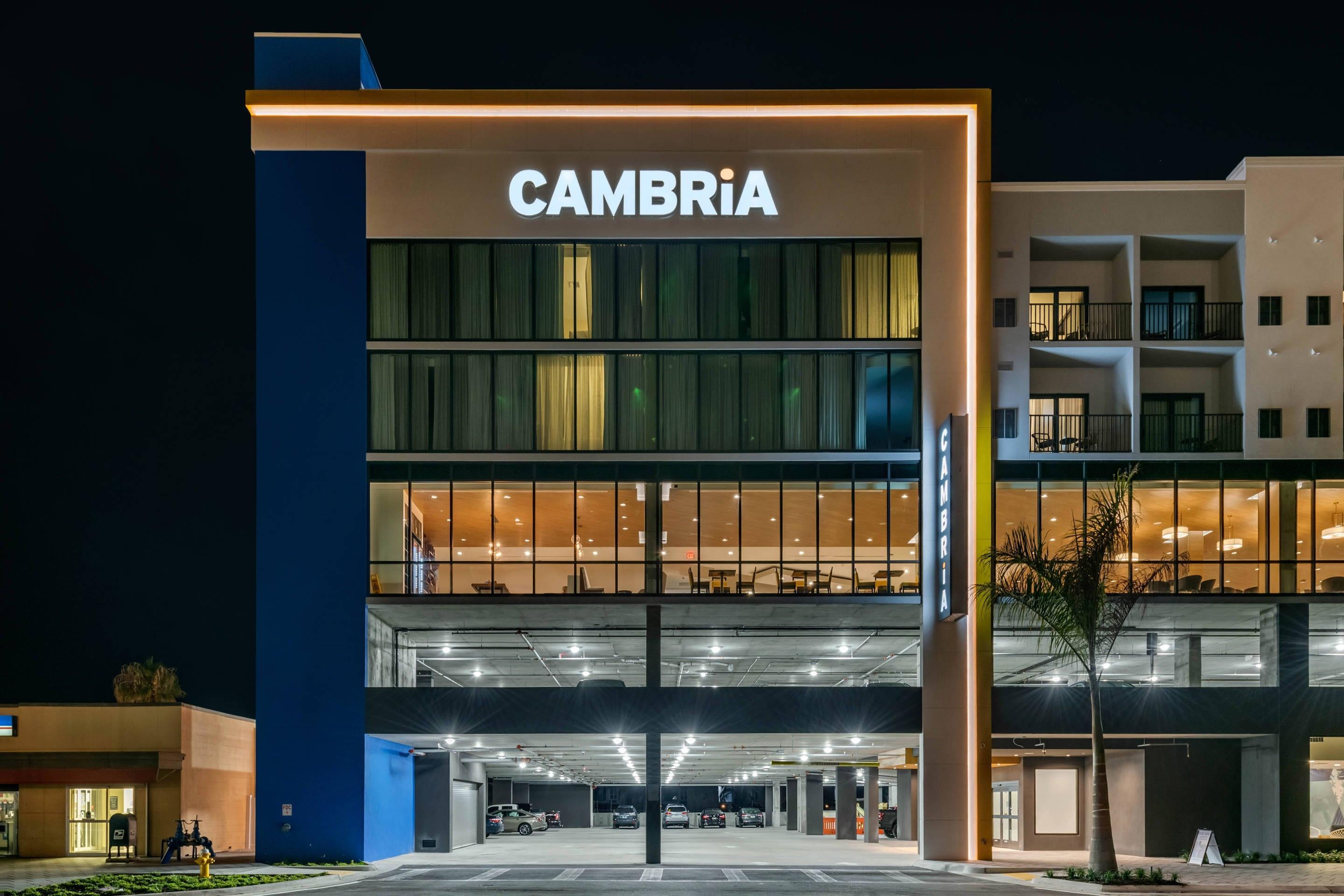 Hotel at night | Cambria Hotel St Petersburg-Madeira Beach Marina