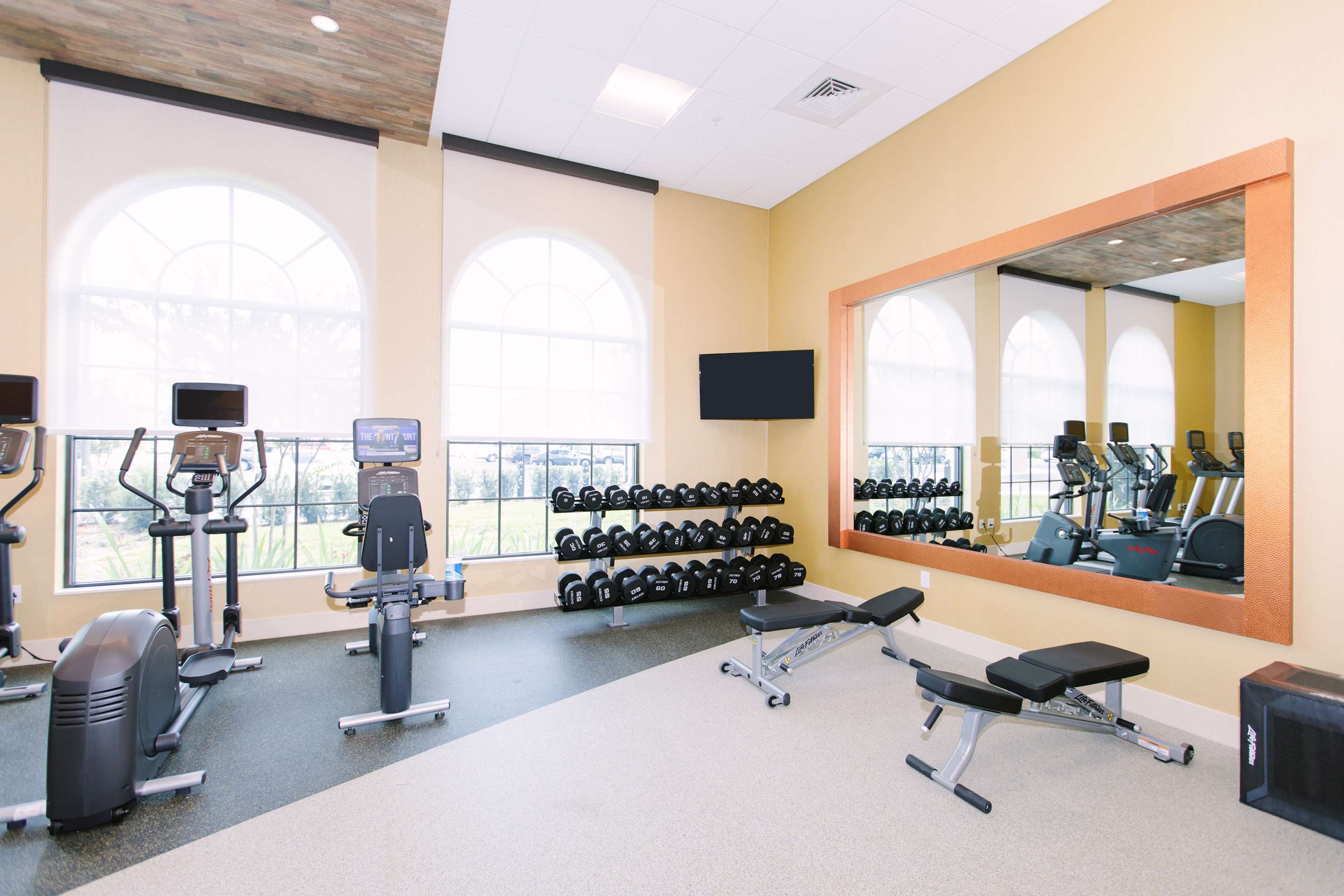 Health club fitness center gym | Hilton Garden Inn Winter Park