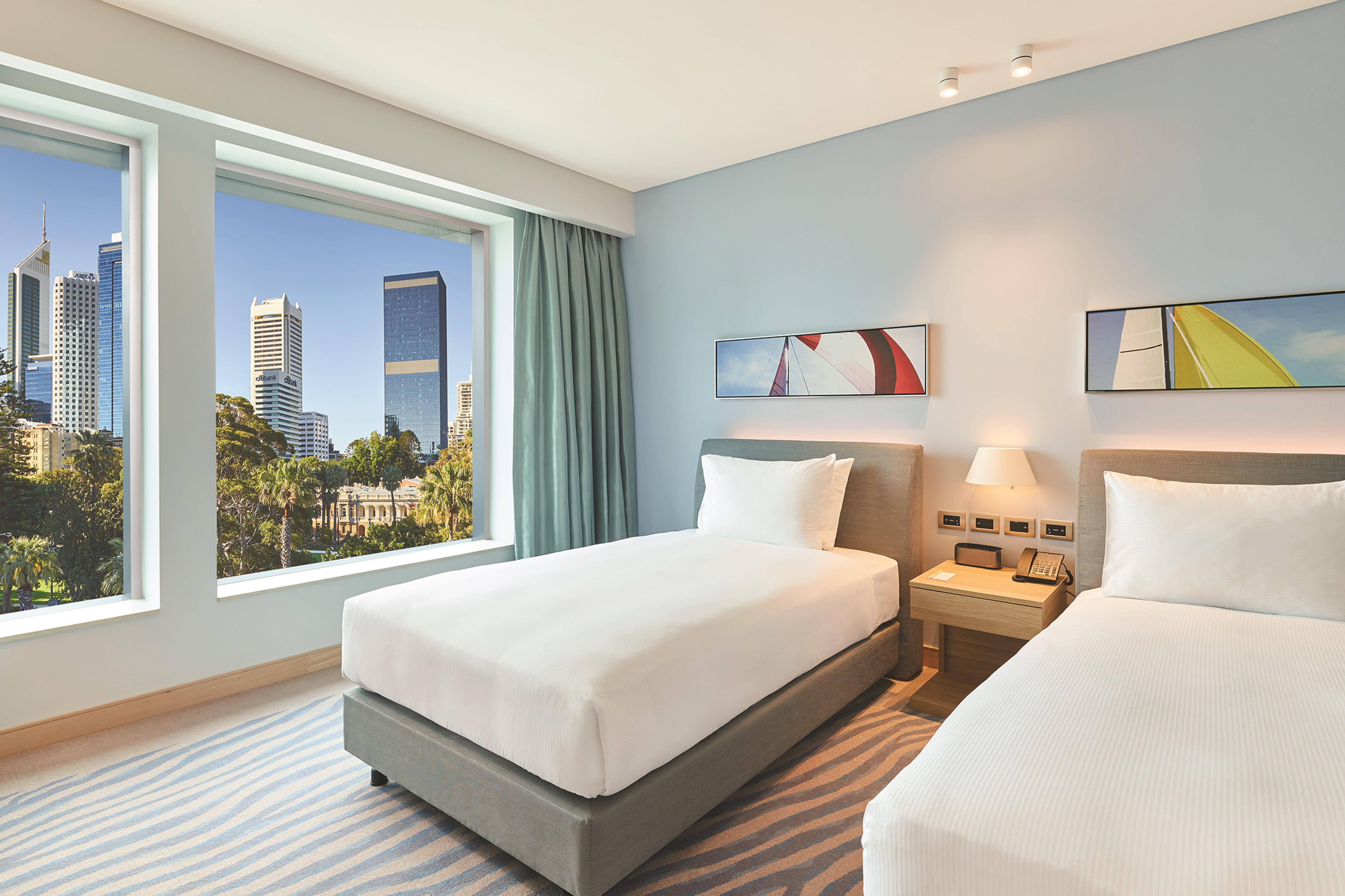DoubleTree by Hilton Perth Waterfront Room Type - TWIN GUEST ROOM