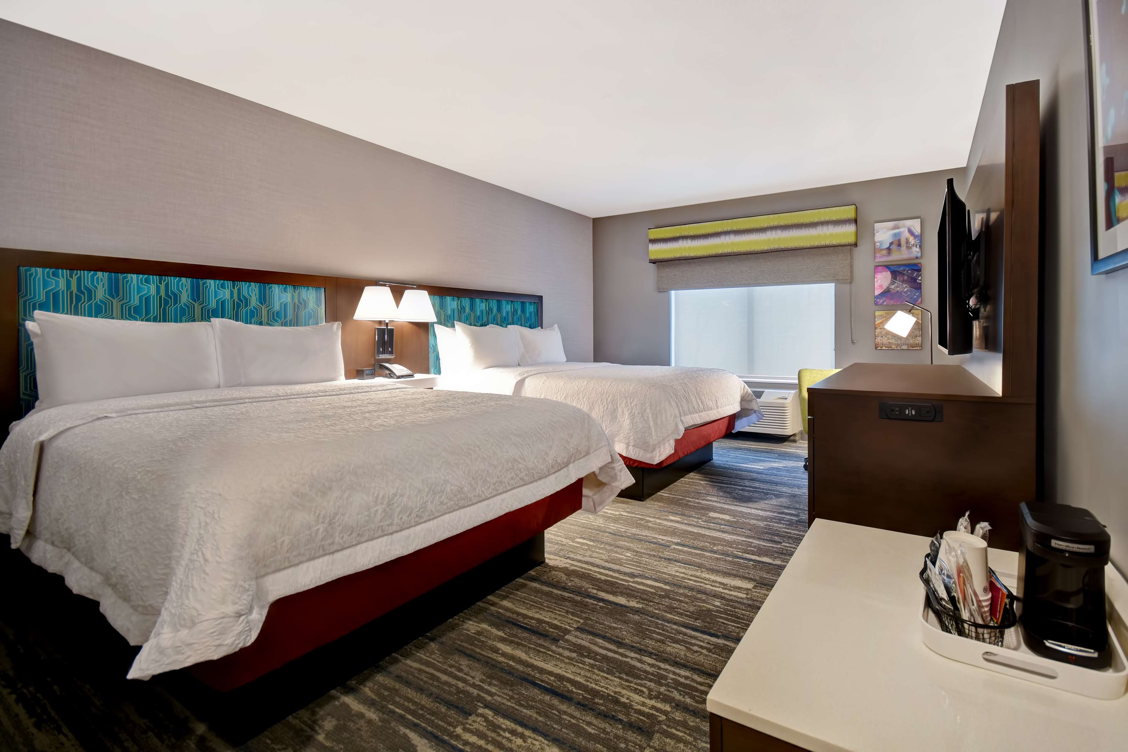 Hampton Inn Pleasant View, TN Room Type - 2 QUEENS W  FRIDGE MICROWV