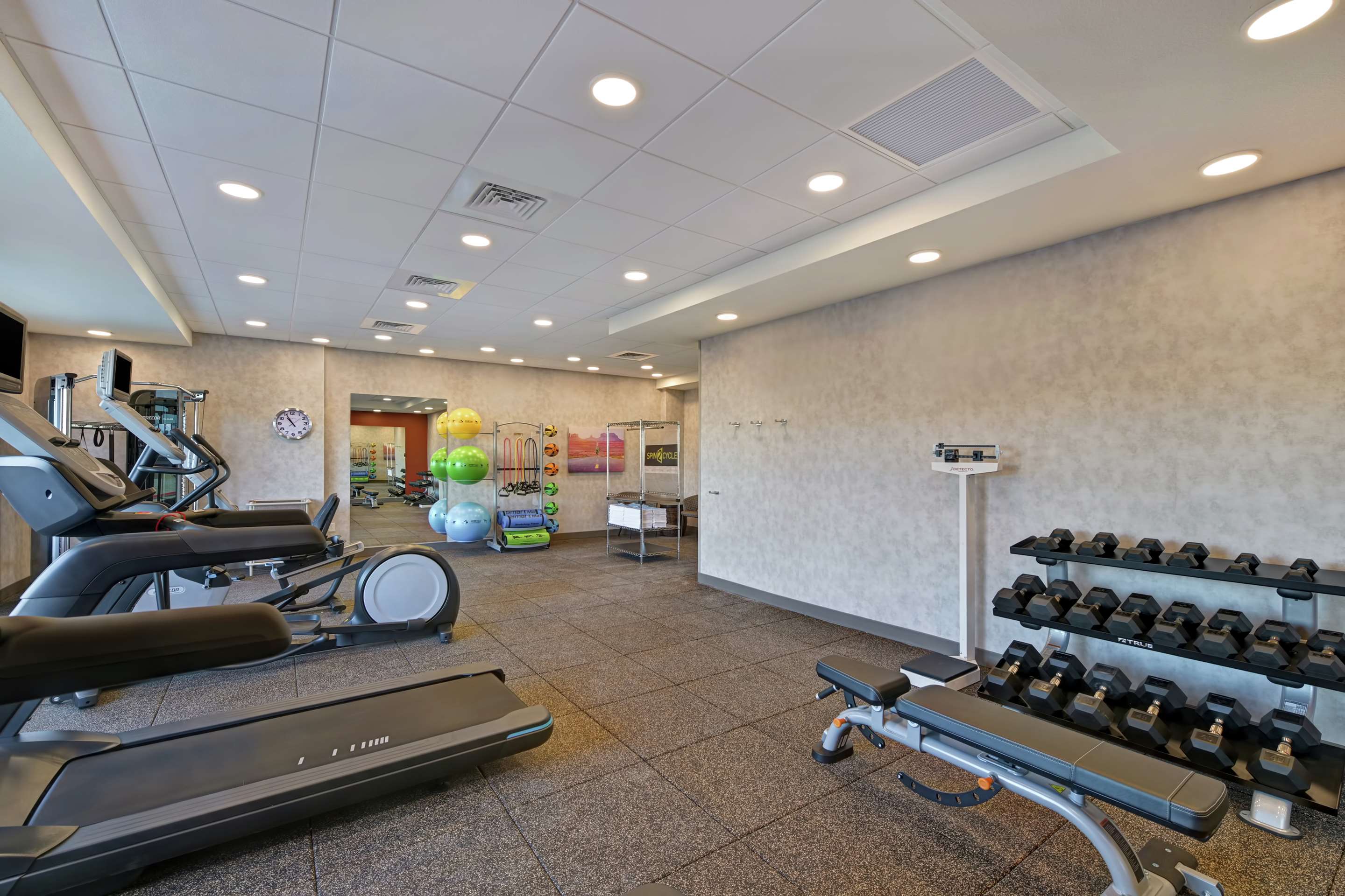 Health club fitness center gym