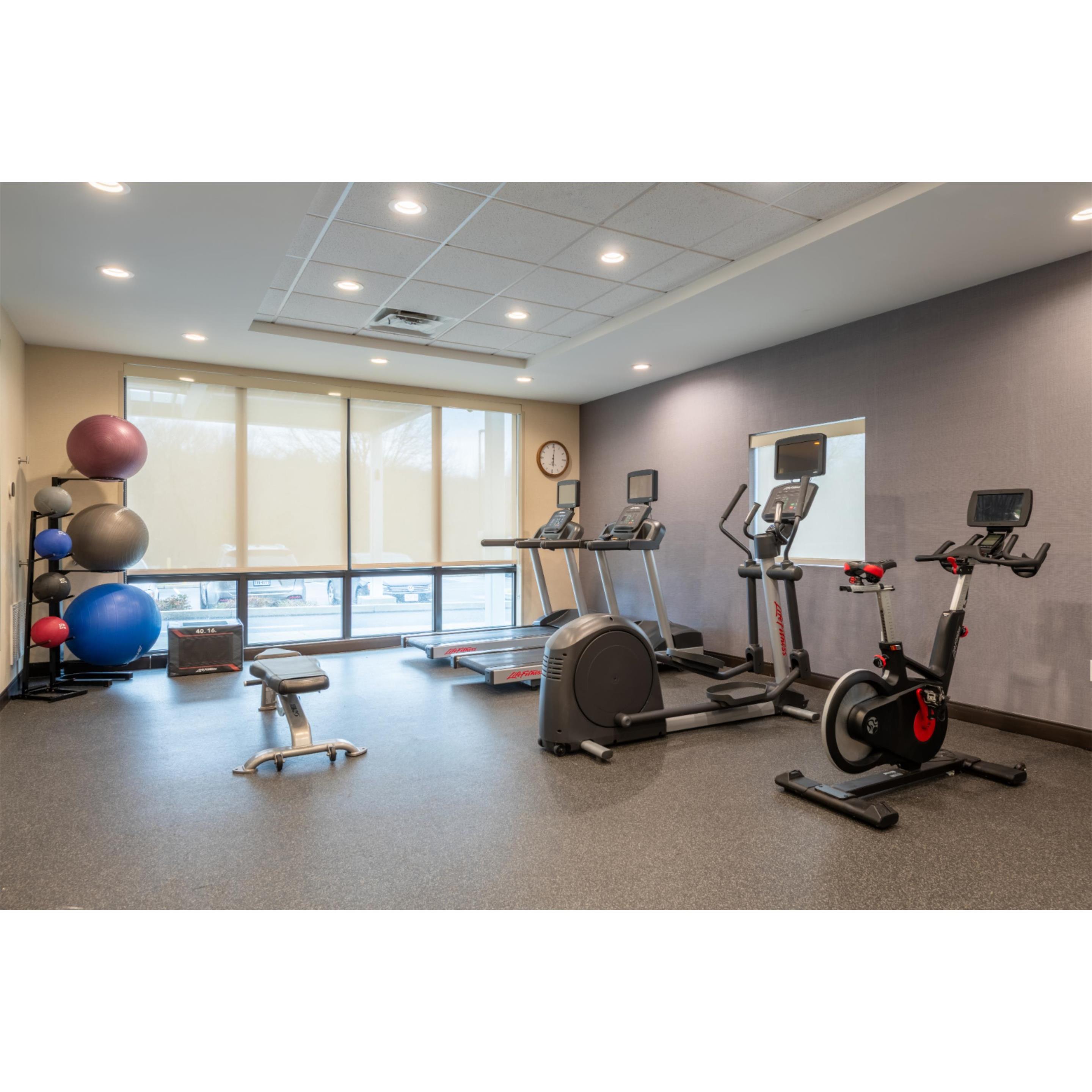 Health club fitness center gym | Home2 Suites Raynham/Taunton, MA