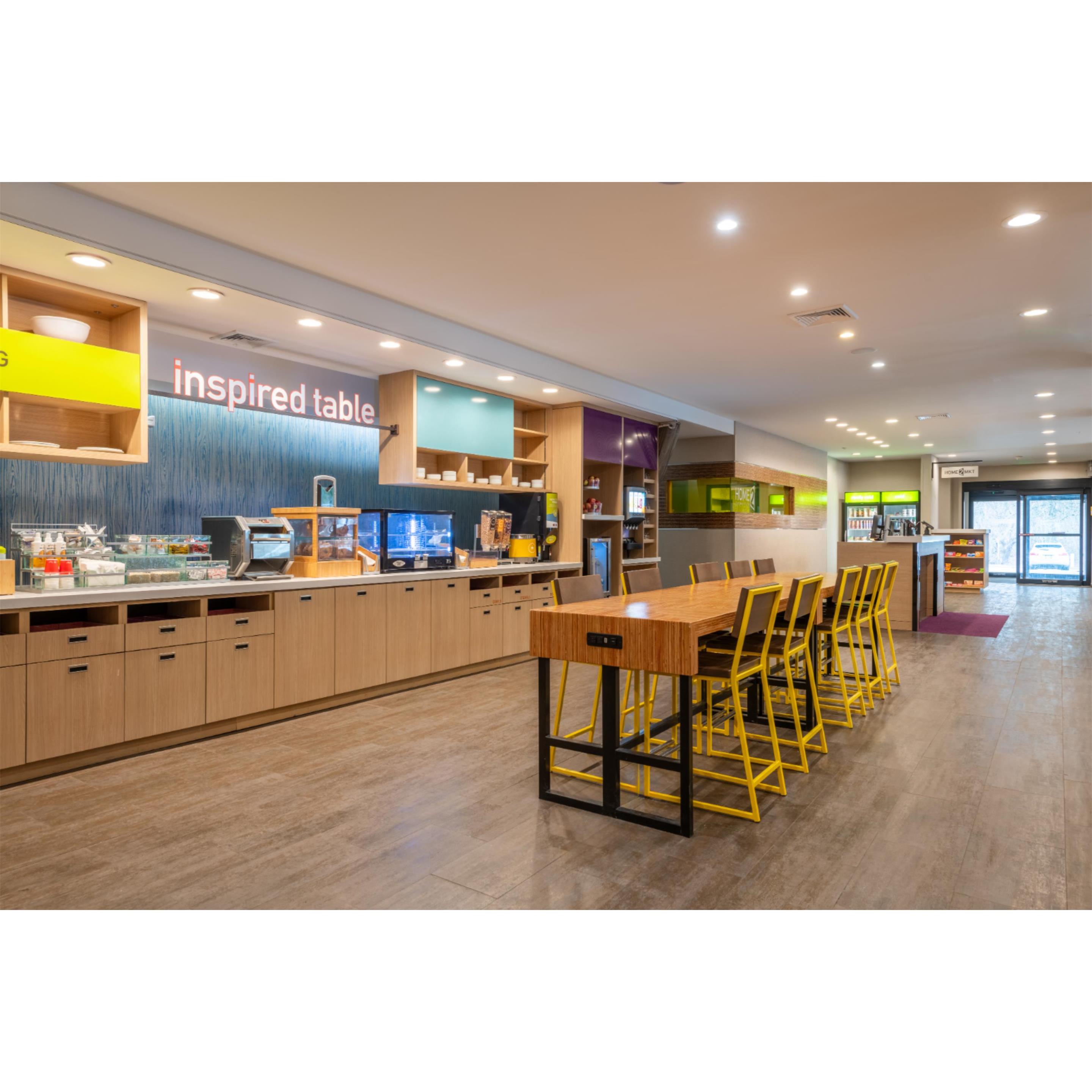Breakfast Area | Home2 Suites Raynham/Taunton, MA