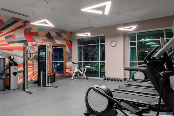 Fitness/ Exercise Room - Hilton Garden Inn Downtown Ocala