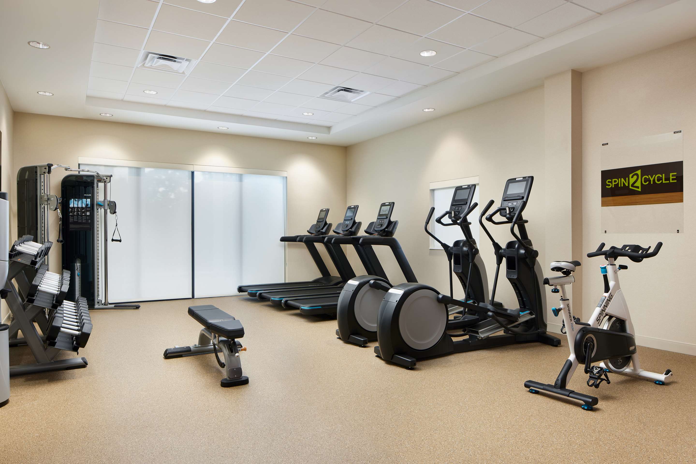 Health club fitness center gym