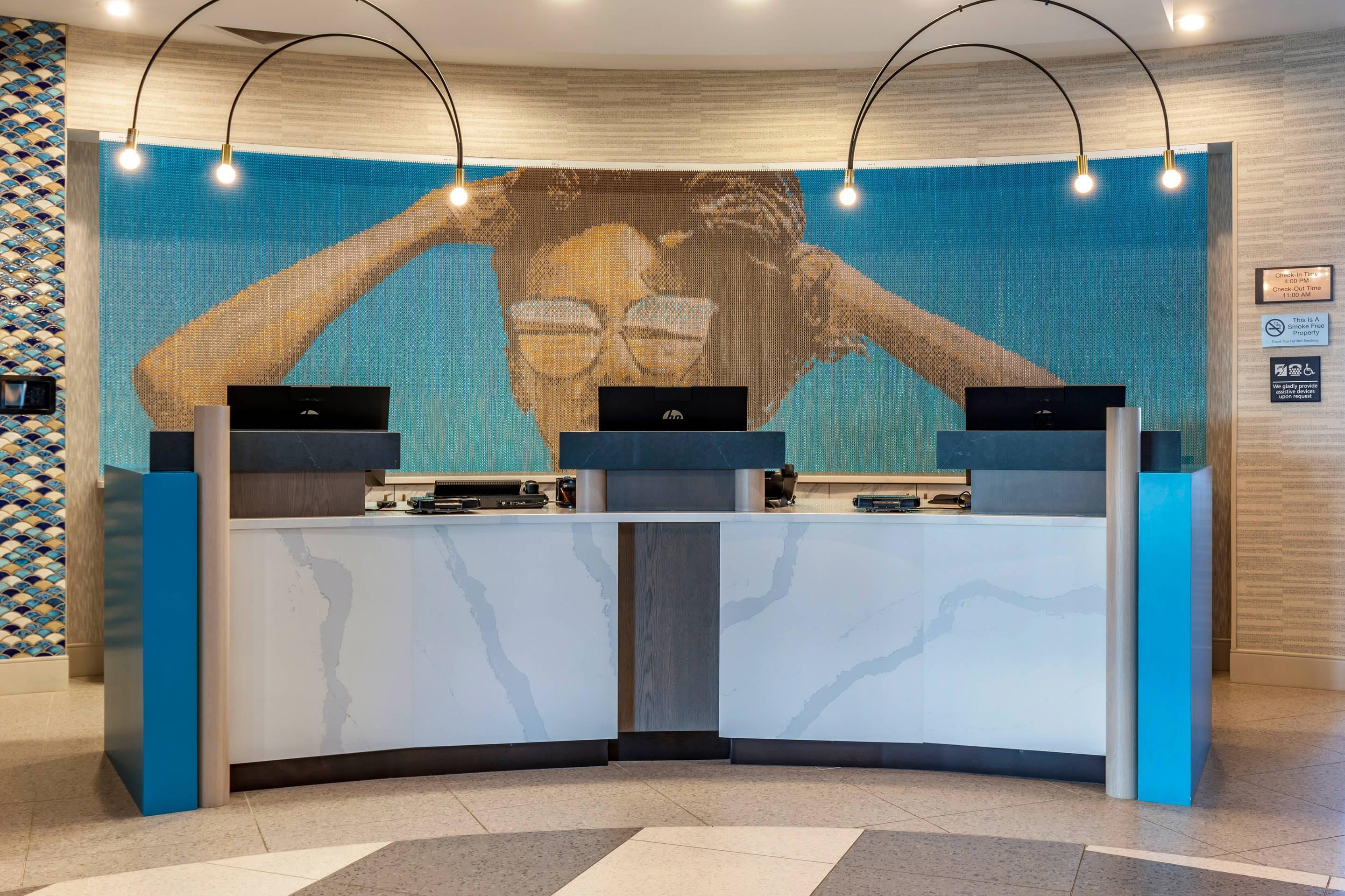 Front desk