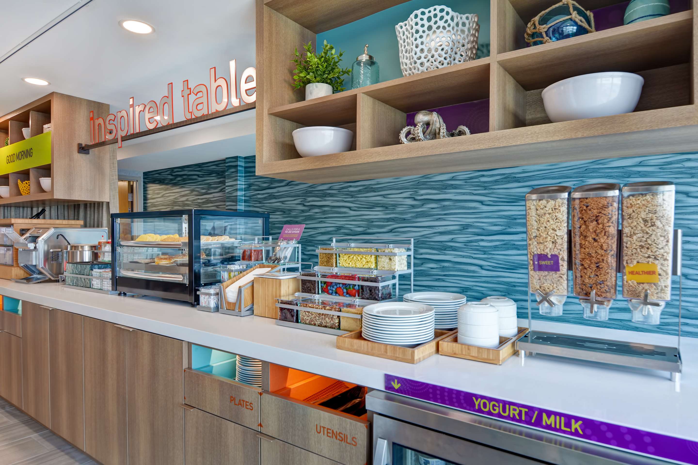 Breakfast Area | Home2 Suites Ormond Beach Oceanfront, FL