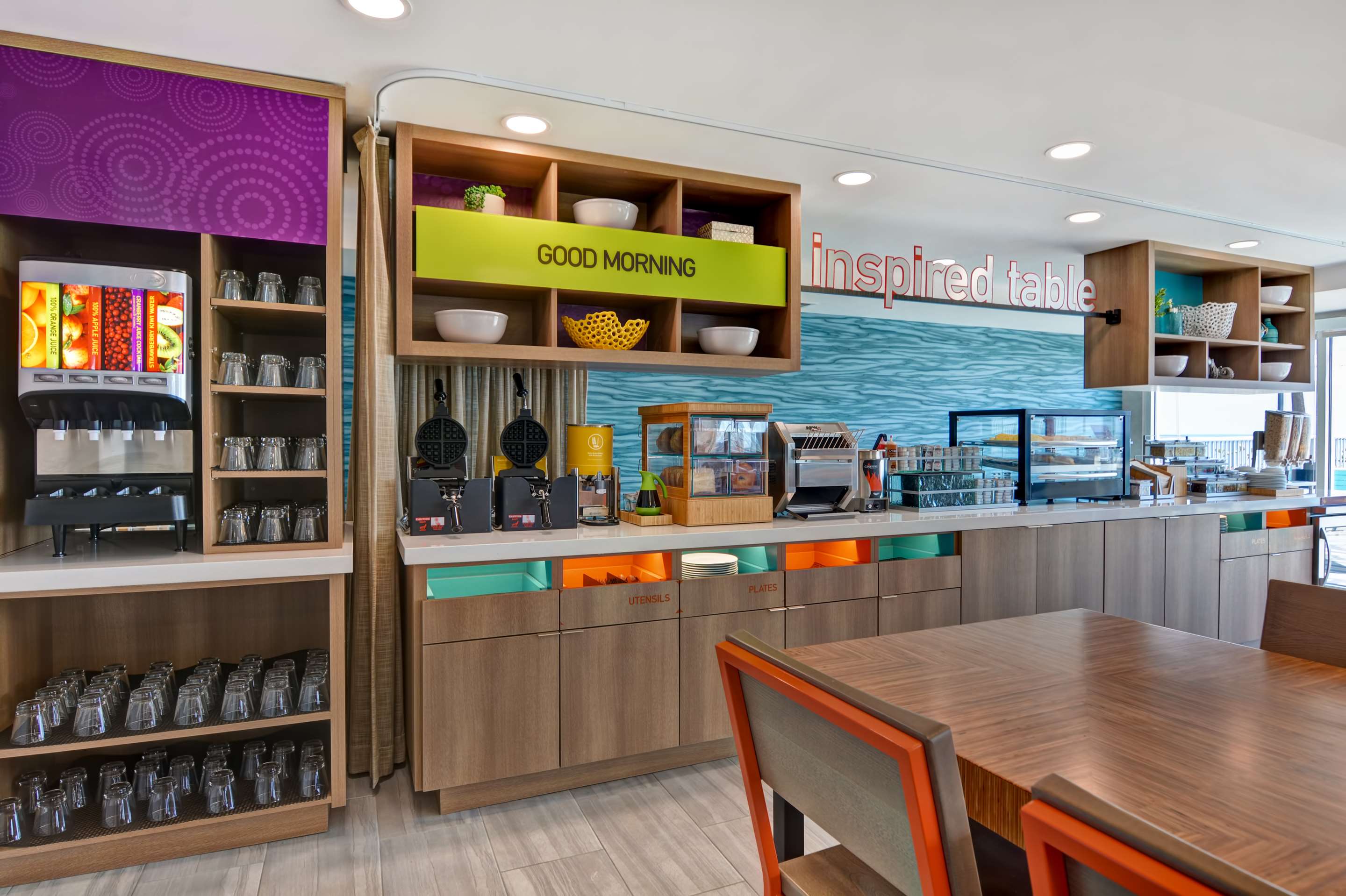 Breakfast Area | Home2 Suites Ormond Beach Oceanfront, FL