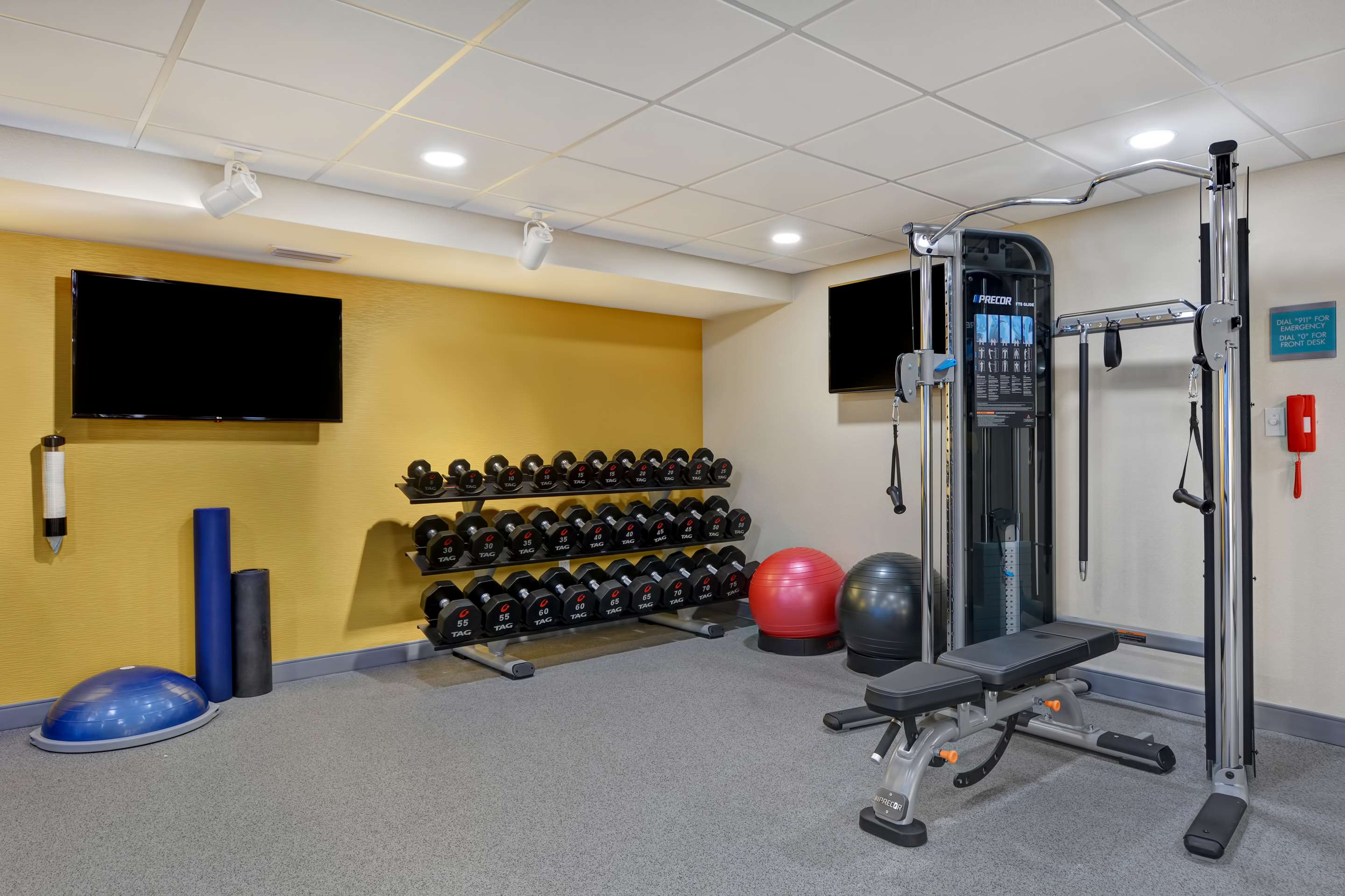 Health club fitness center gym | Home2 Suites Ormond Beach Oceanfront, FL