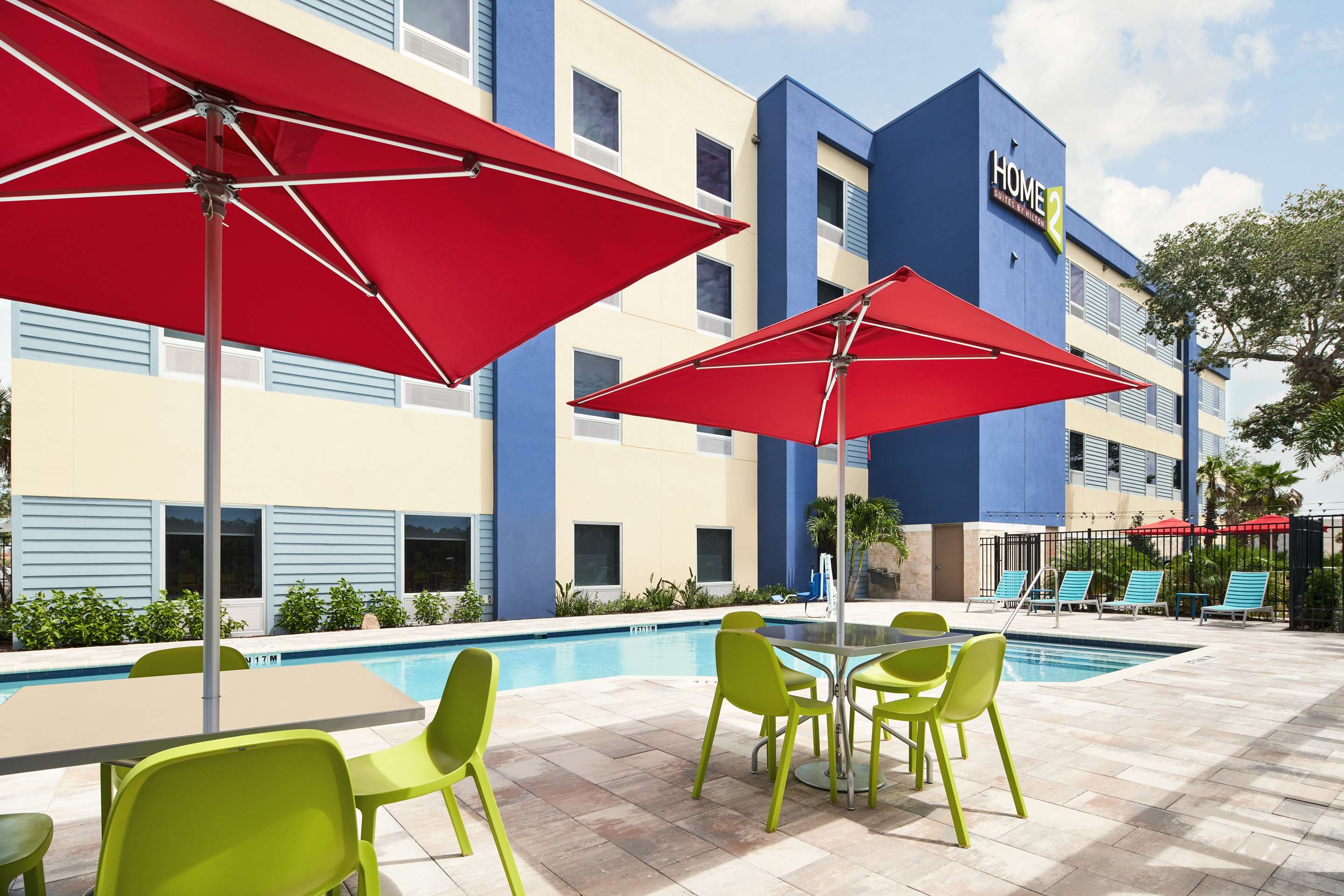 Pool | Home2 Suites by Hilton Palm Bay Melbourne I 95