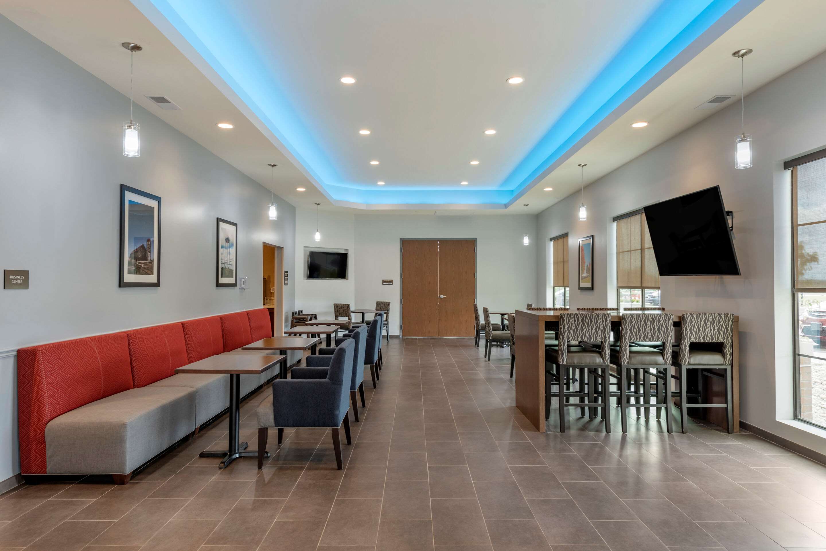 Breakfast area