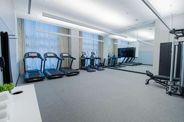 Fitness/ Exercise Room - Canopy by Hilton Hotel City Arts District Jersey City