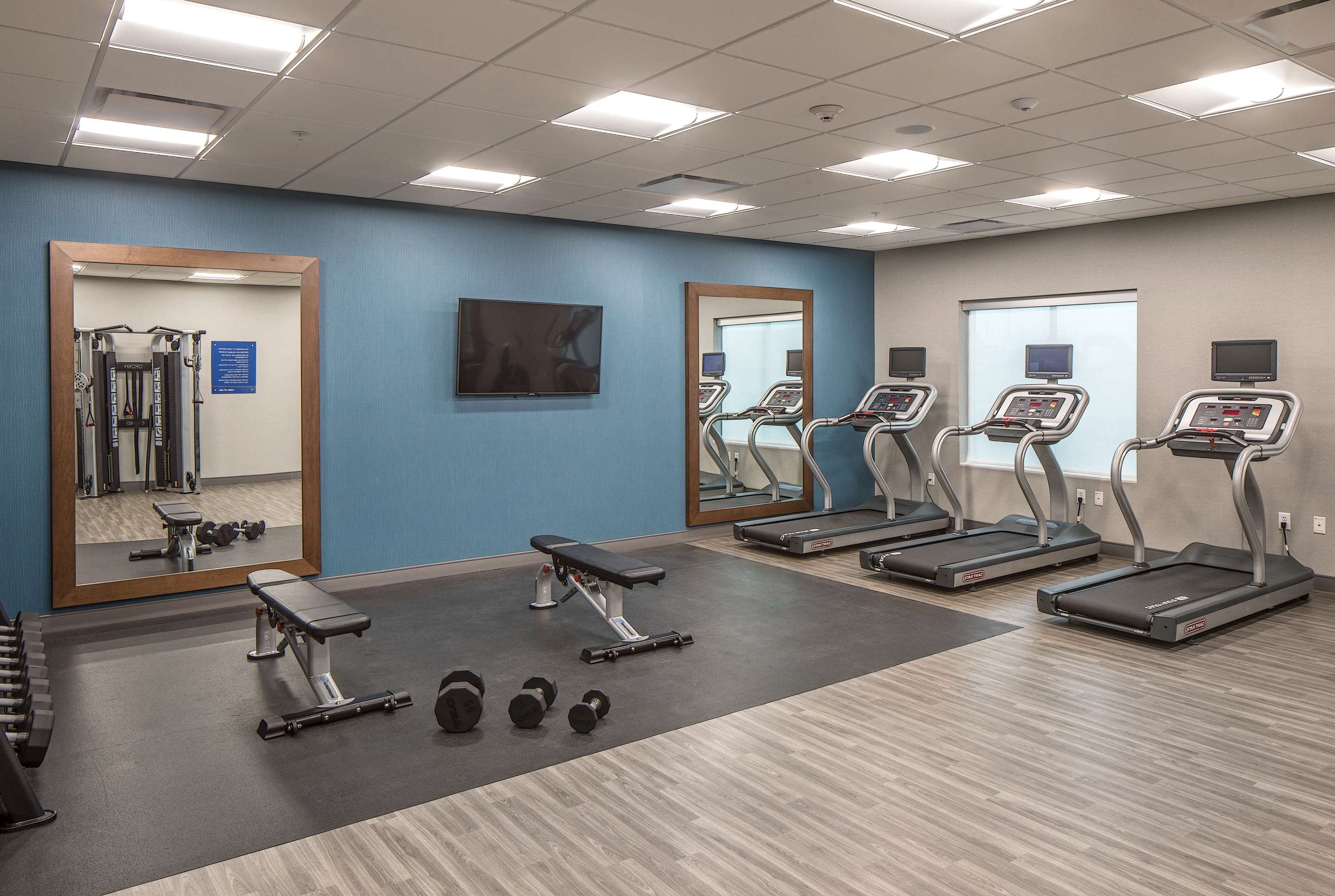 Health club fitness center gym