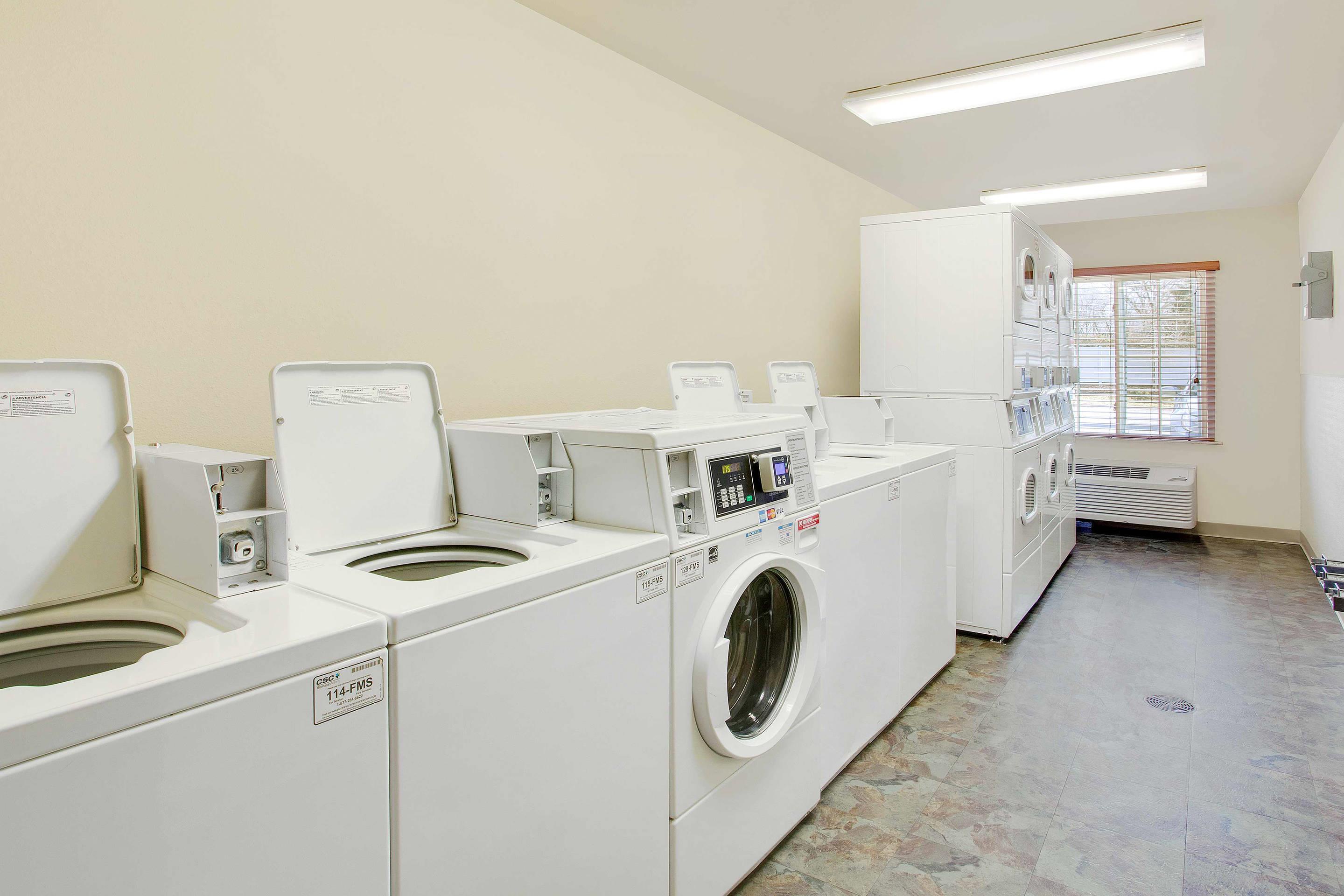 Guest laundry facilities