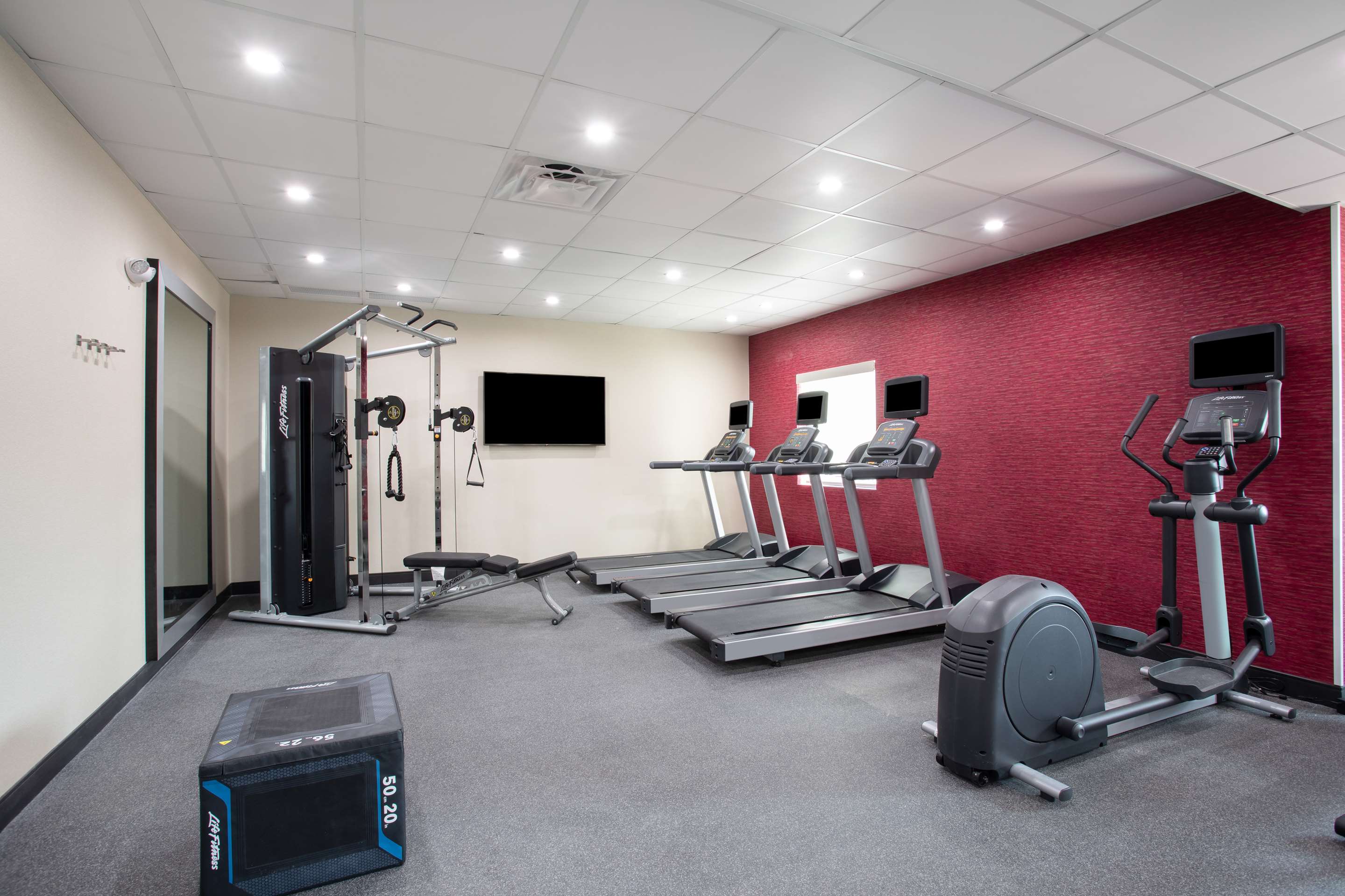 Health club fitness center gym