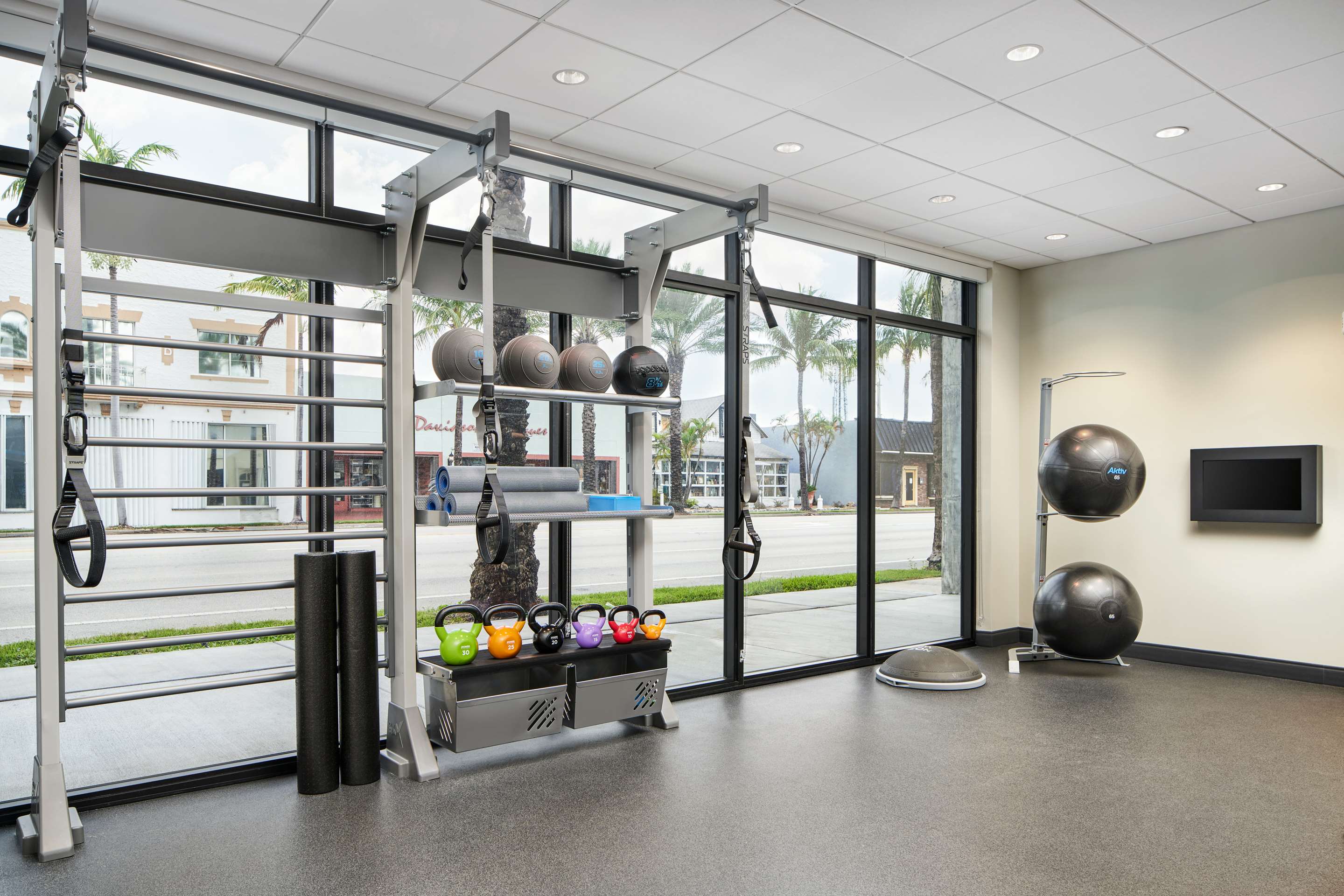 Health club fitness center gym