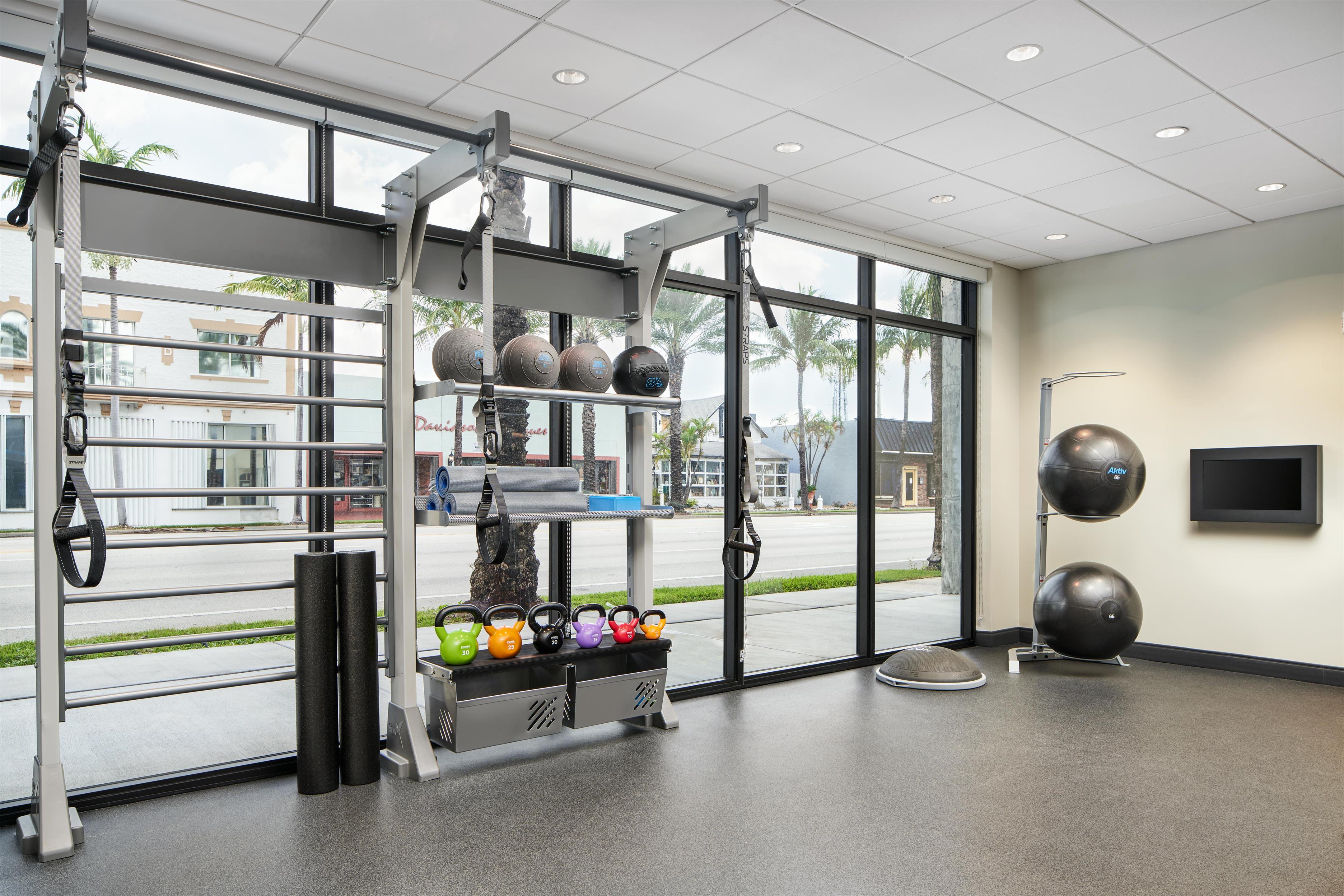 Health club fitness center gym | Tru By Hilton Ft. Lauderdale Airport