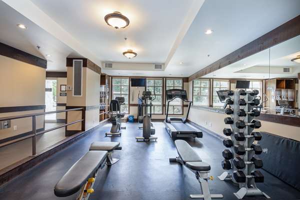 Fitness/ Exercise Room - Blackcomb Springs Suites Whistler
