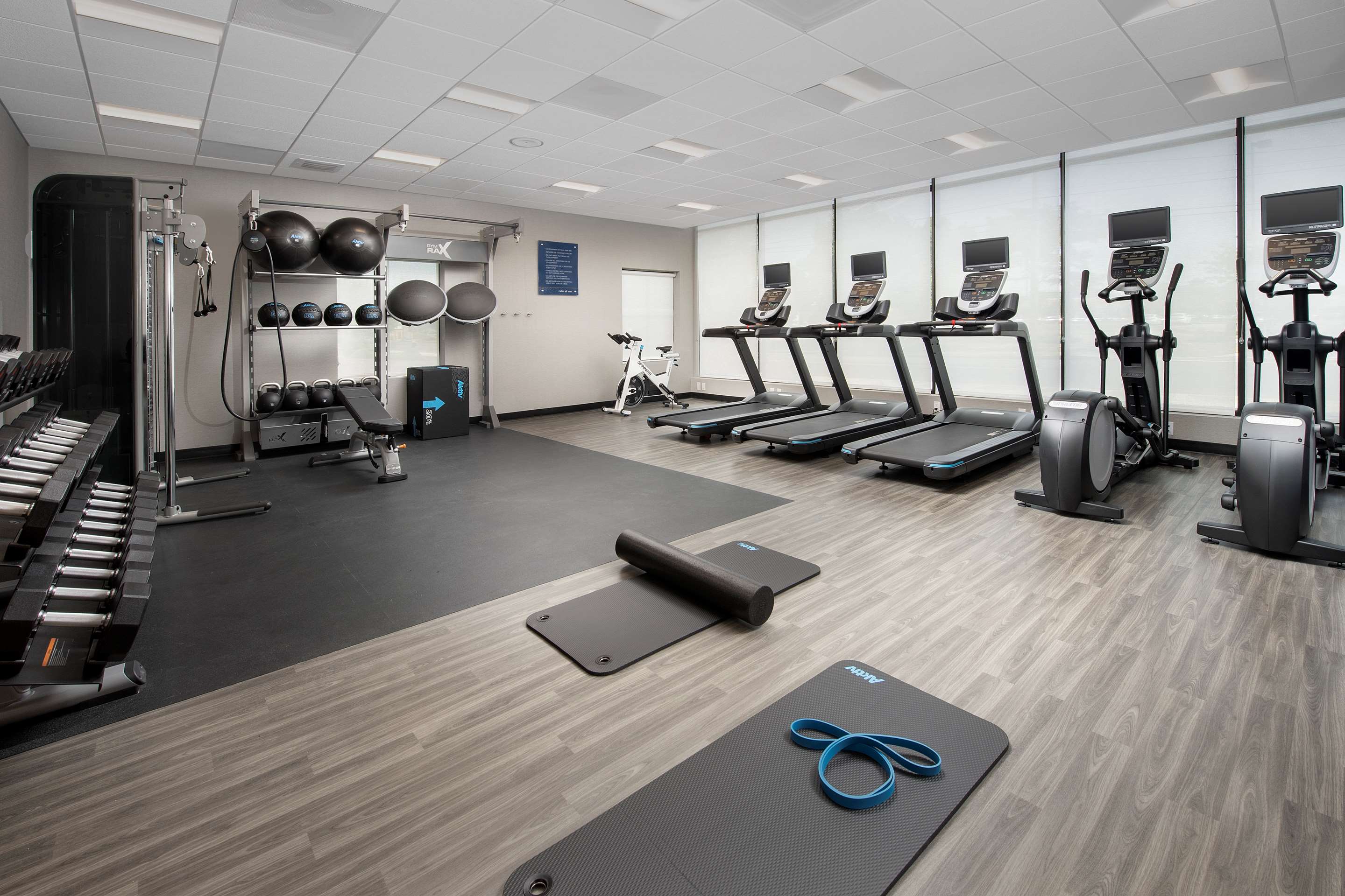 Health club fitness center gym