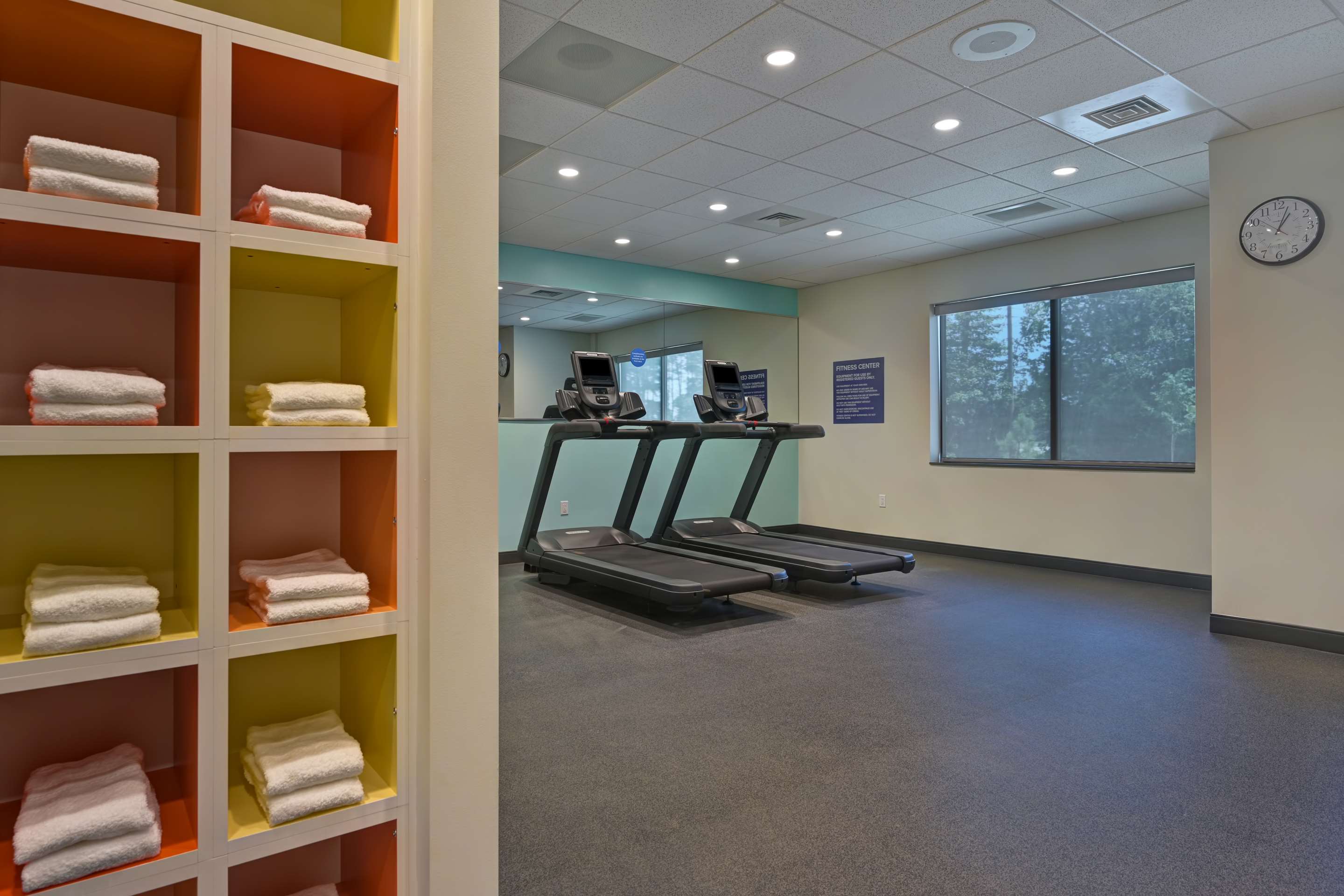 Health club fitness center gym