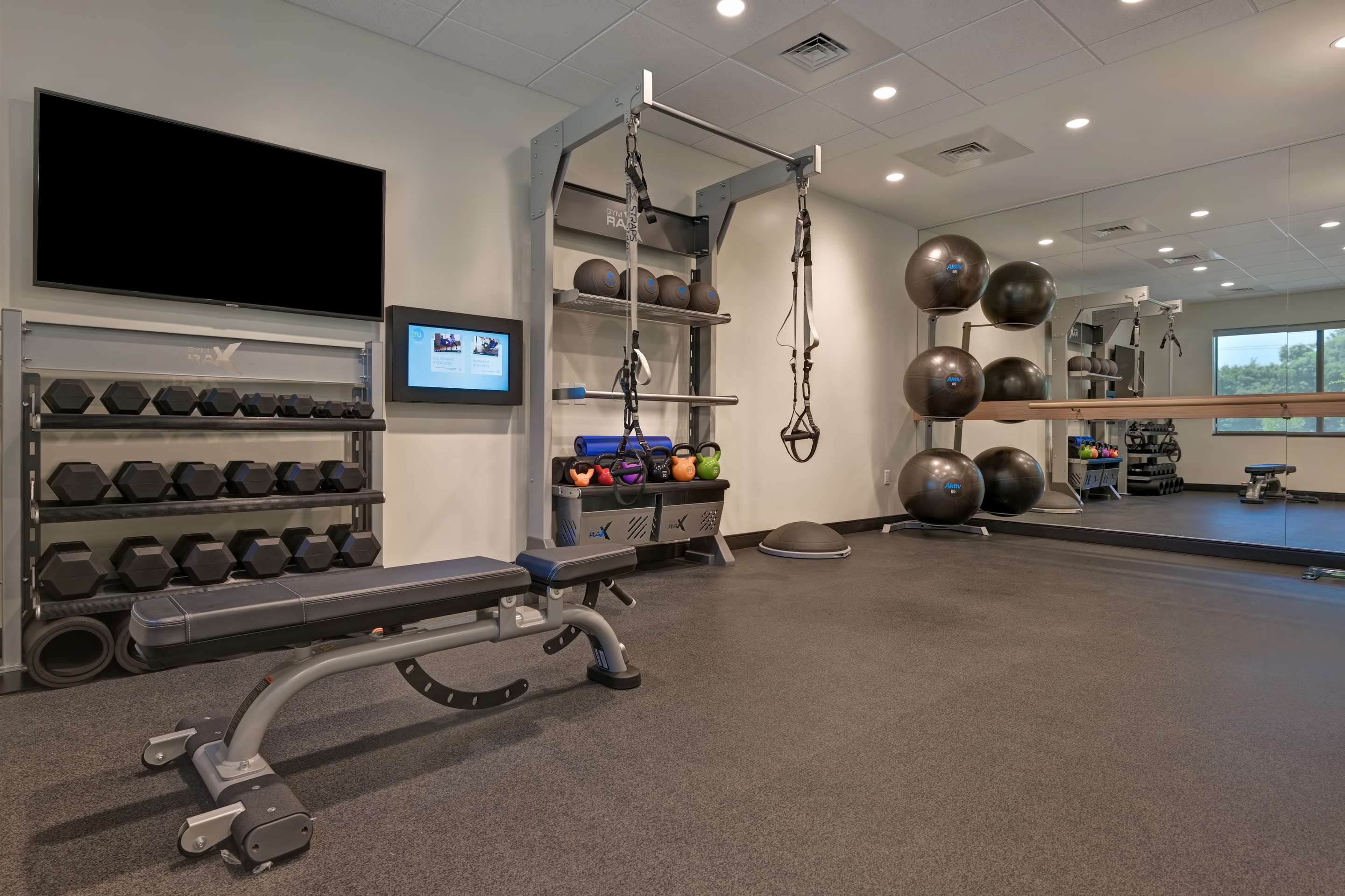 Health club fitness center gym