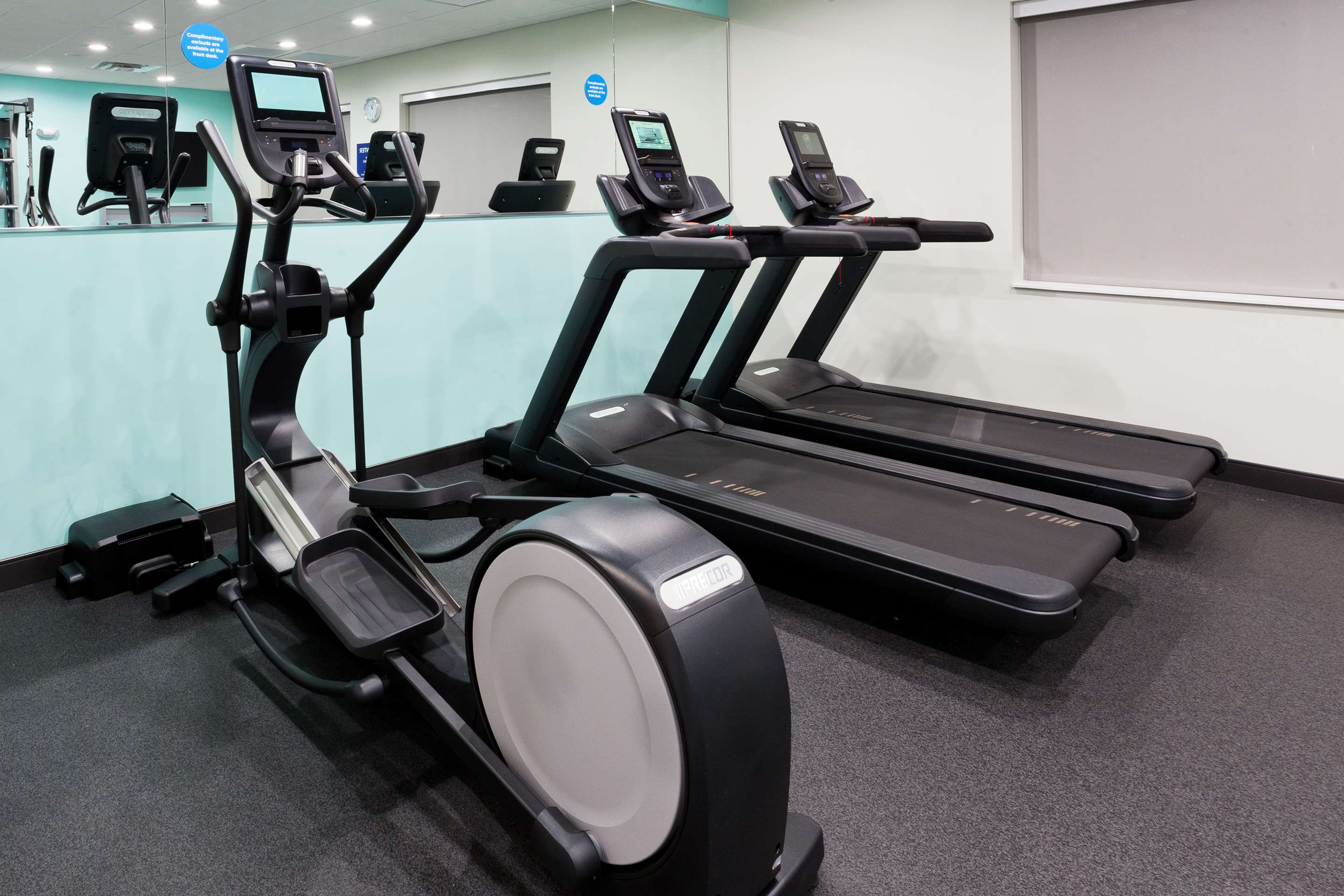 Health club fitness center gym