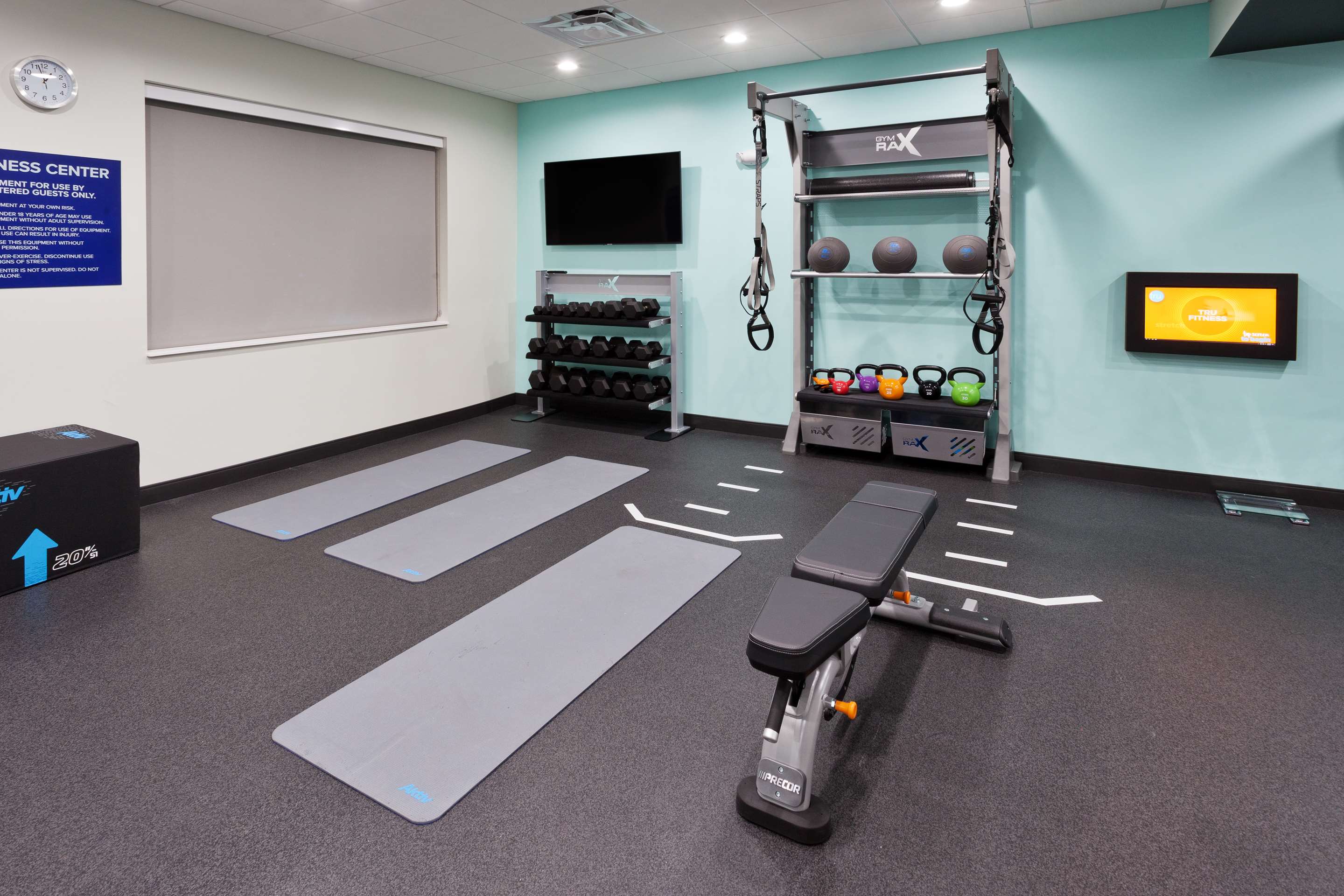Health club fitness center gym