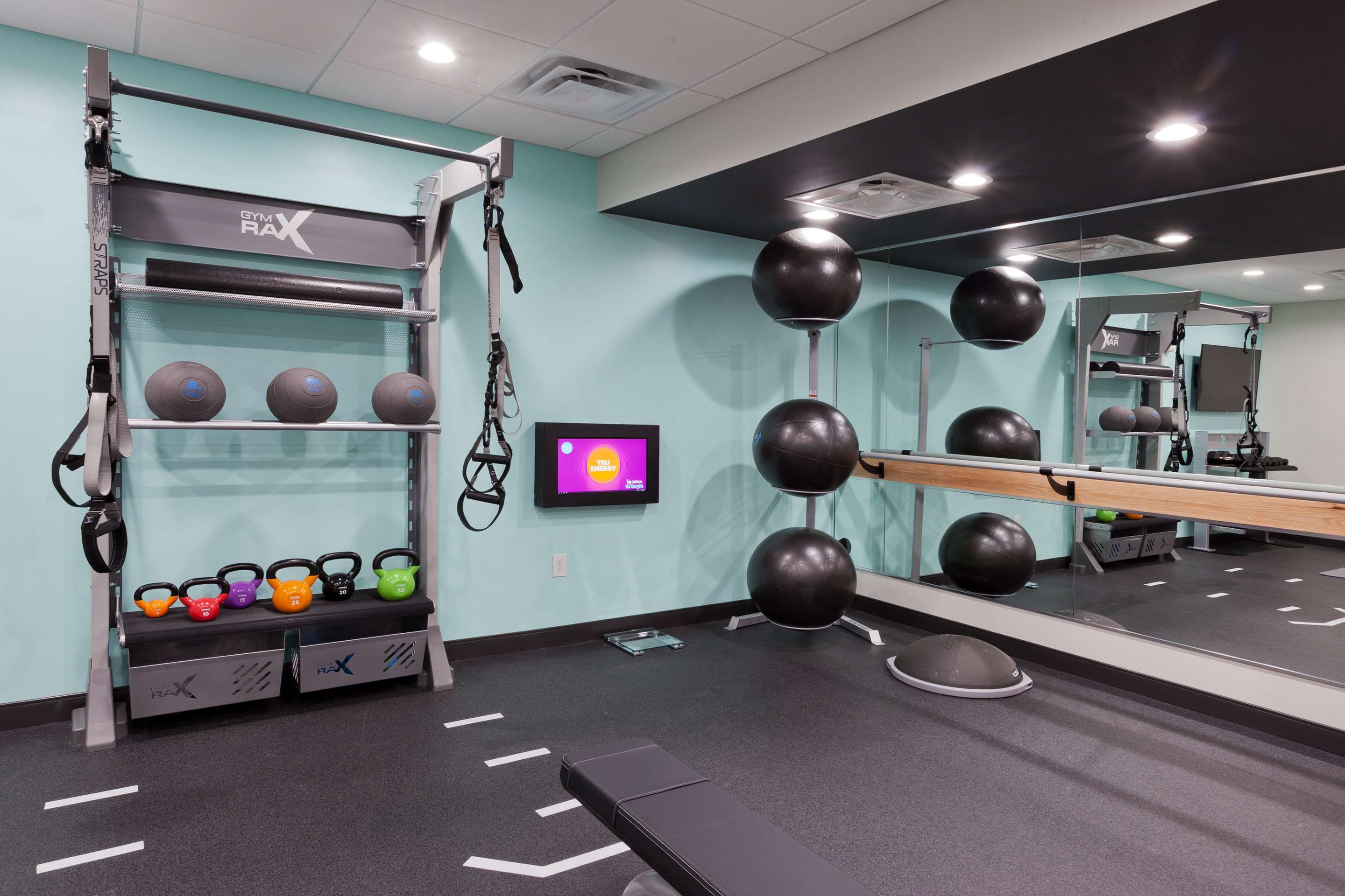 Health club fitness center gym