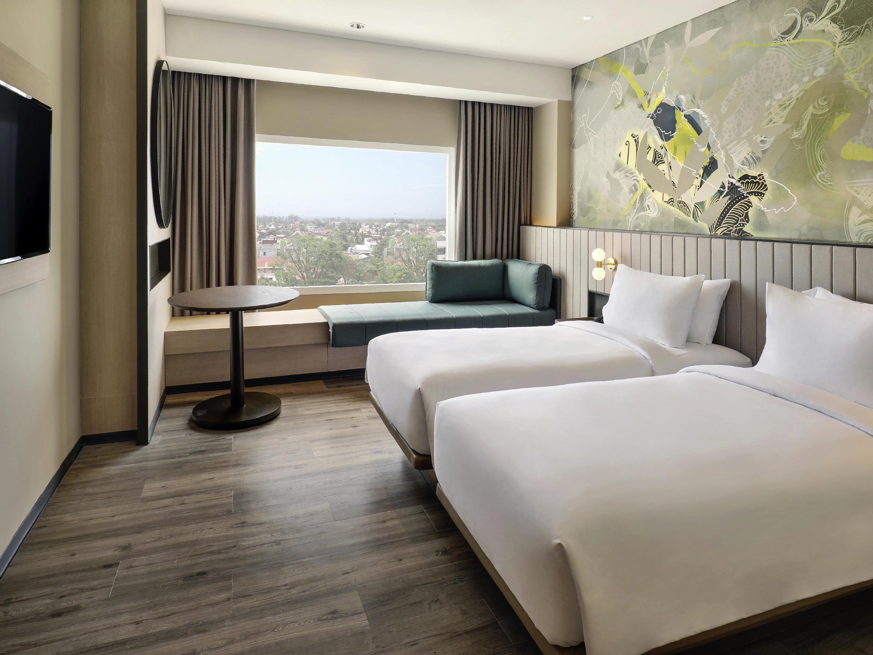 Mercure Bengkulu Room Type - Deluxe Room with 2 Single Beds