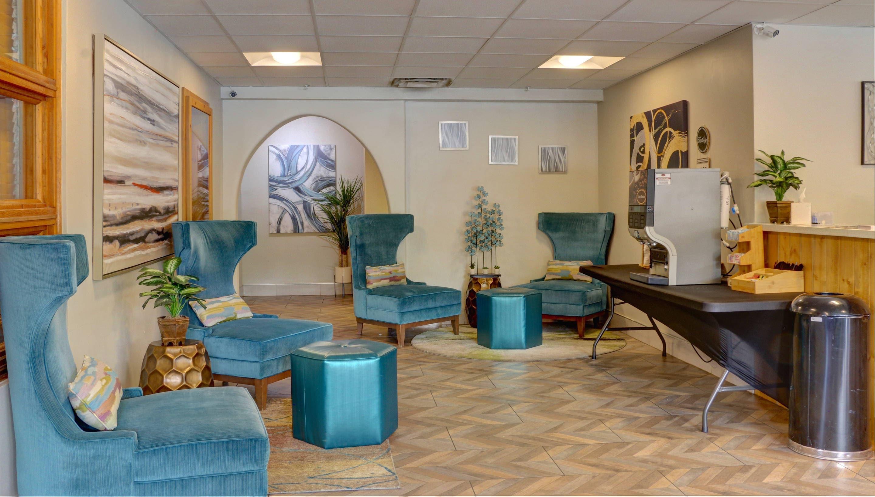 Hotel lobby