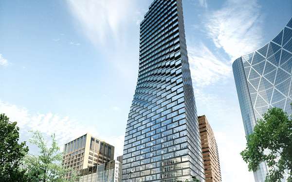 Exterior view - Residences at TELUS Sky Downtown Calgary
