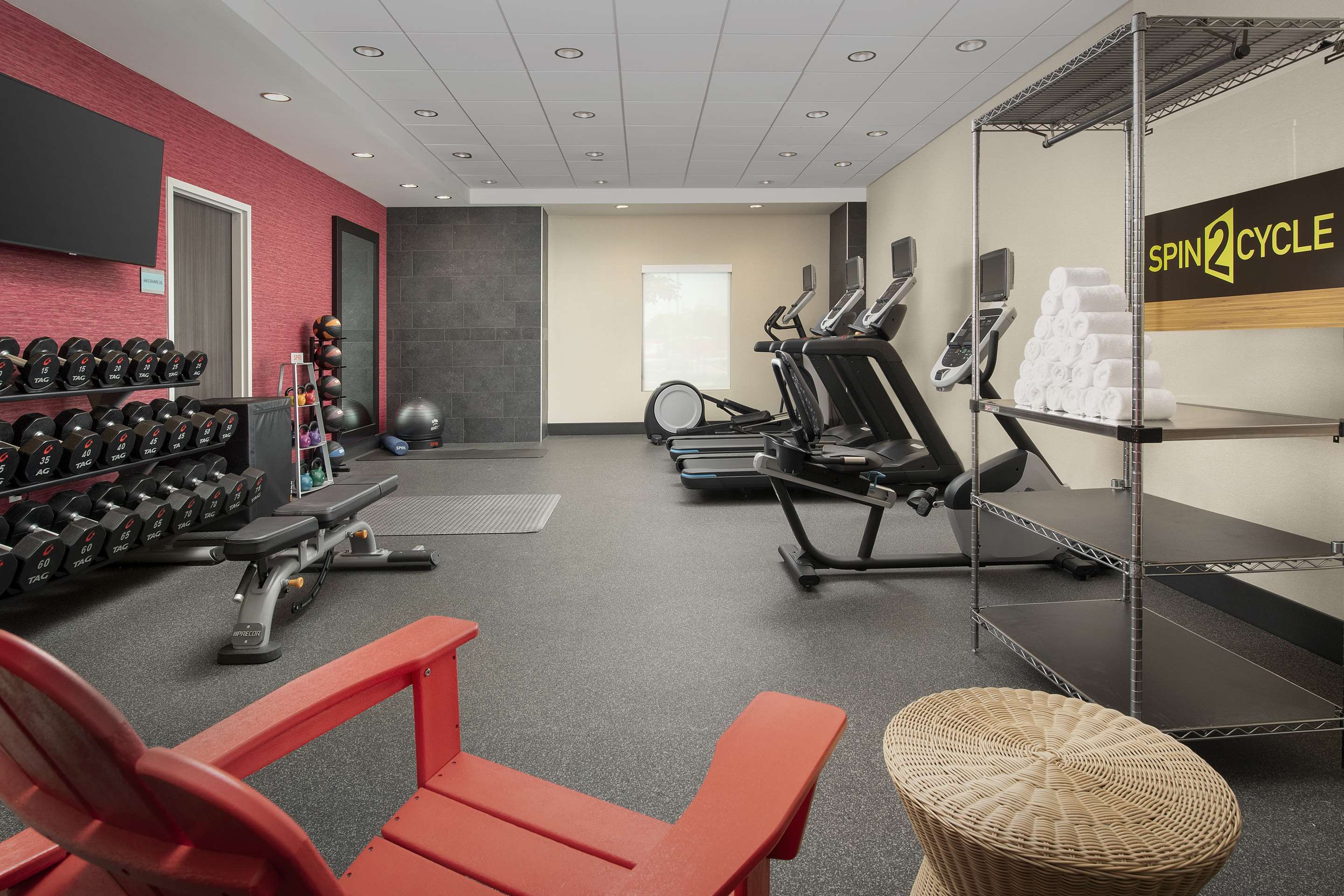 Health club fitness center gym