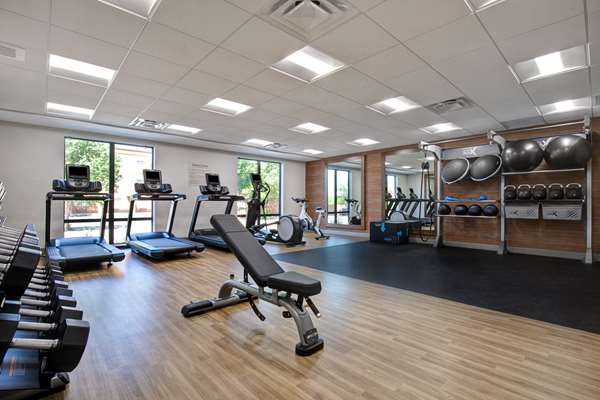 Fitness/ Exercise Room - Hampton Inn South Santa Fe