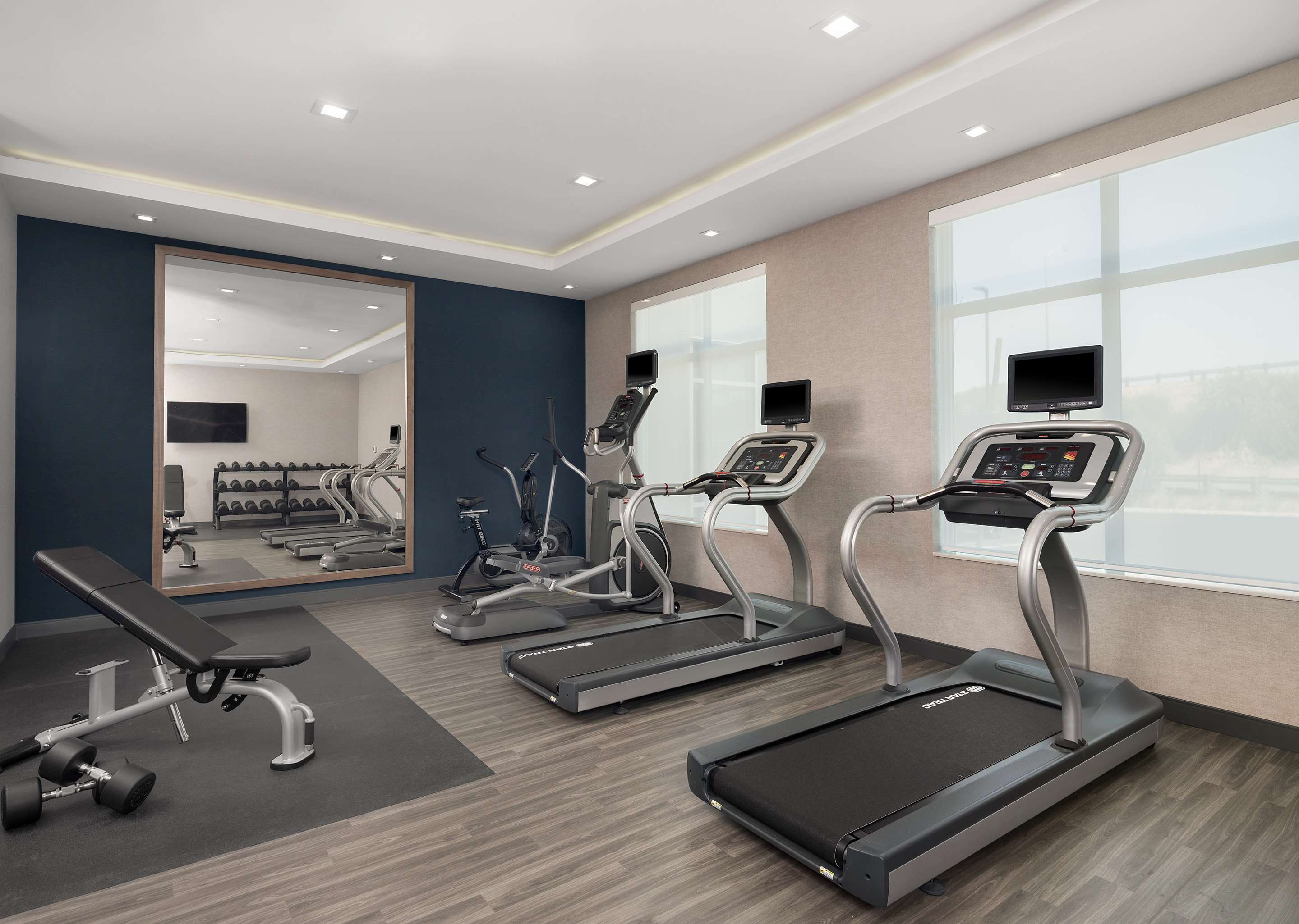 Health club fitness center gym