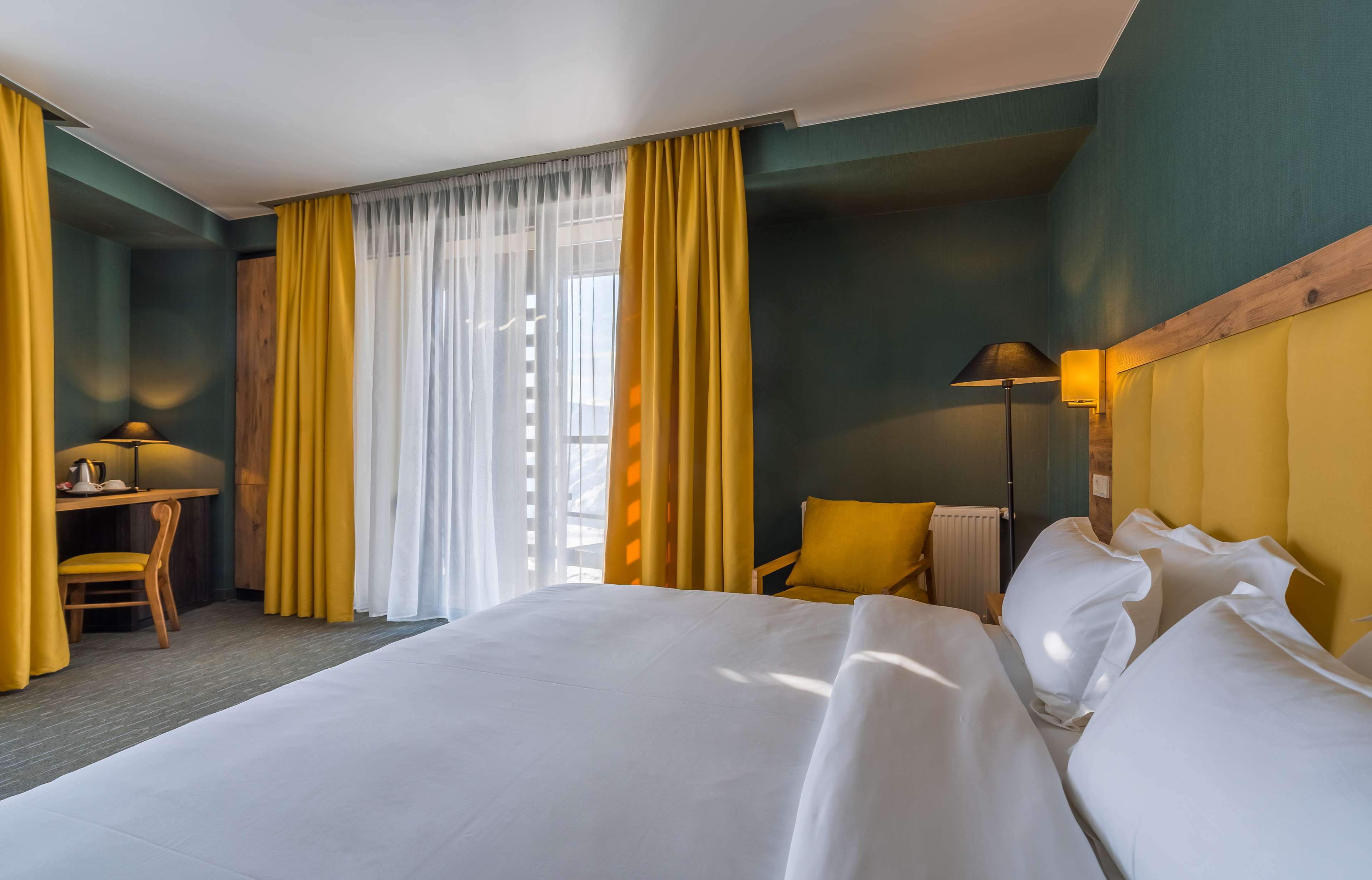 Best Western Gudauri Room Type - 1 King Bed, Non-Smoking, Superior Room, Balcony, Mountain View, Sofa, Coffee And Tea Maker, Full Bre Best Western Gudauri Room Type - 1 King Bed, Non-Smoking, Superior Room, Balcony, Mountain View, Sofa, Coffee And Tea Maker, Full Bre