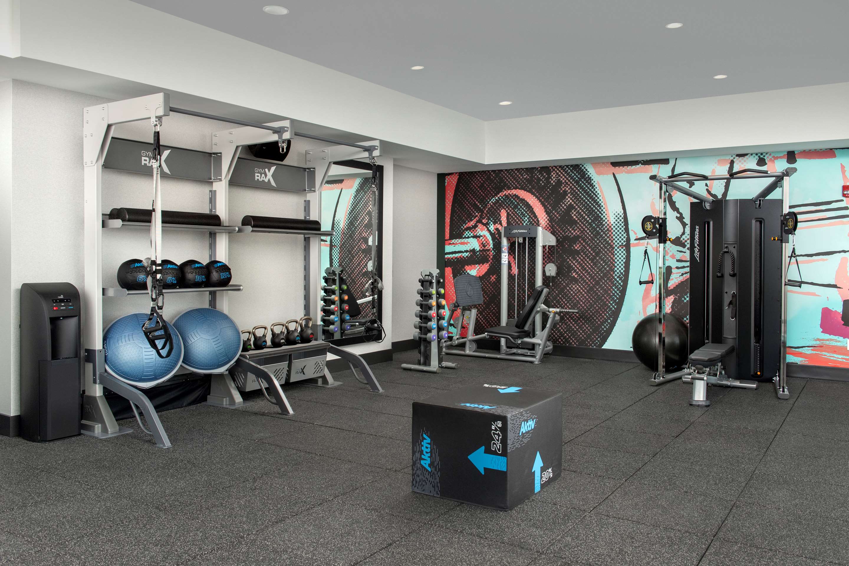 Health club fitness center gym | Hilton Garden Inn San Jose Airport