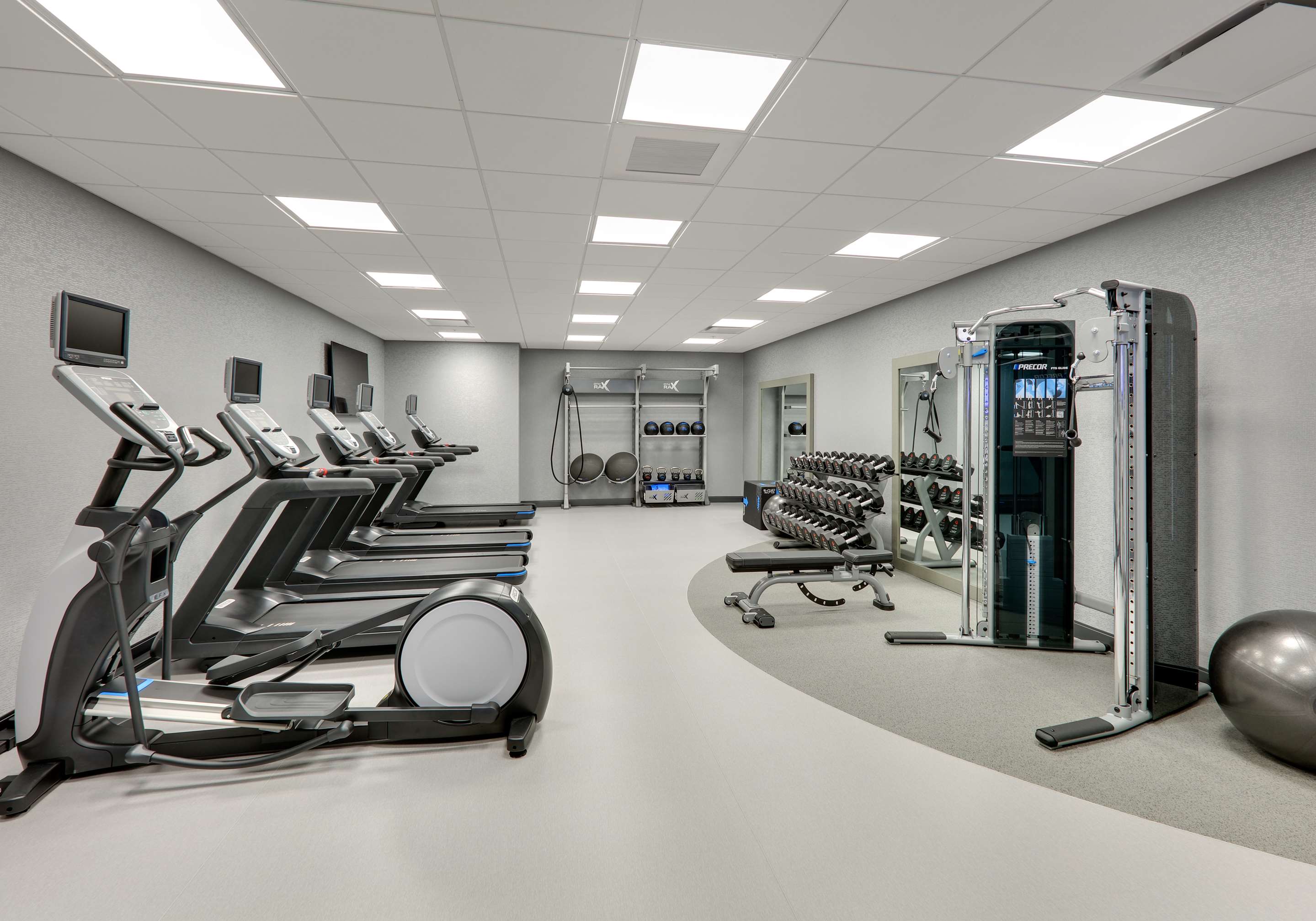 Health club fitness center gym
