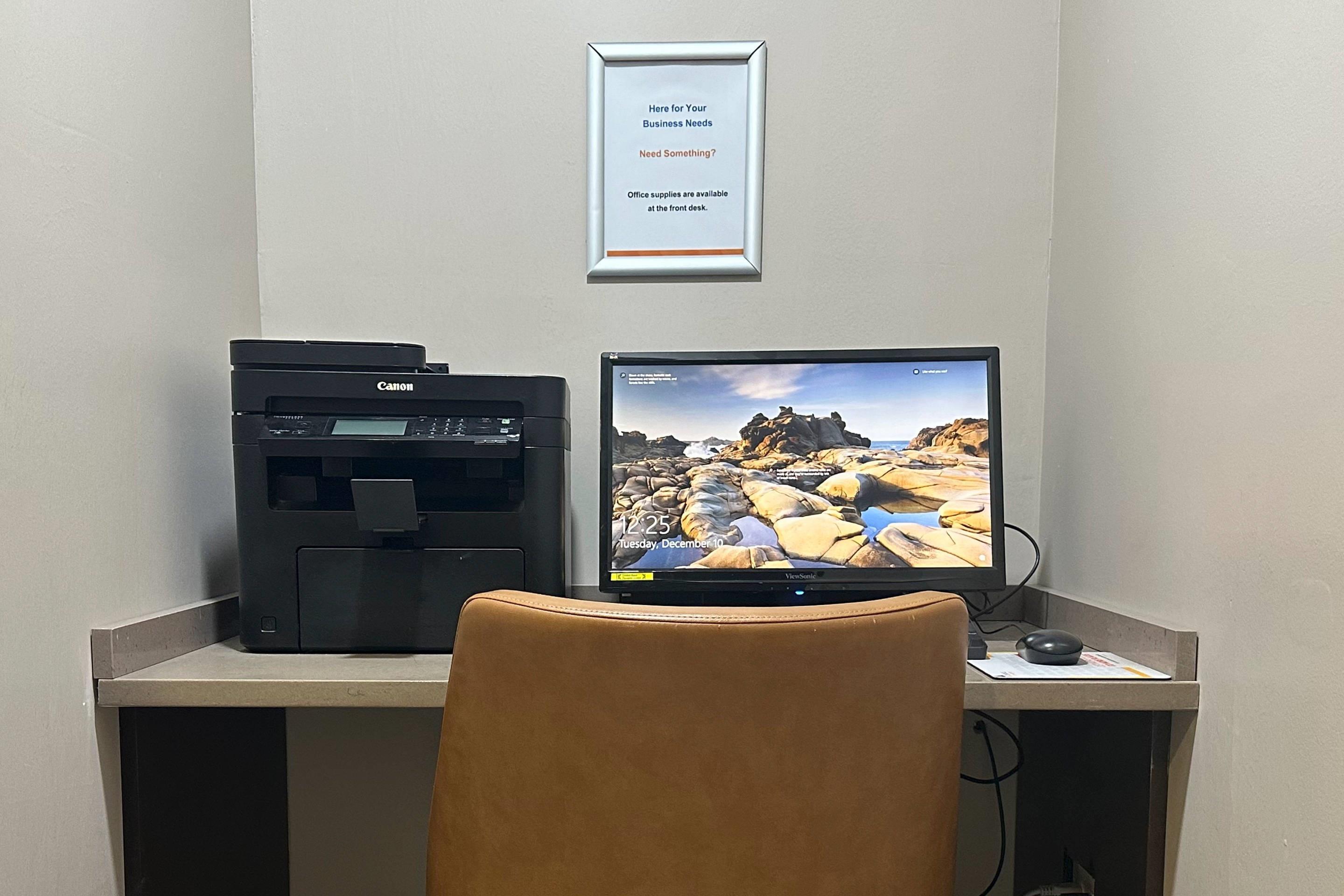 Business center | Comfort Inn & Suites Cartersville - Emerson Lake Point