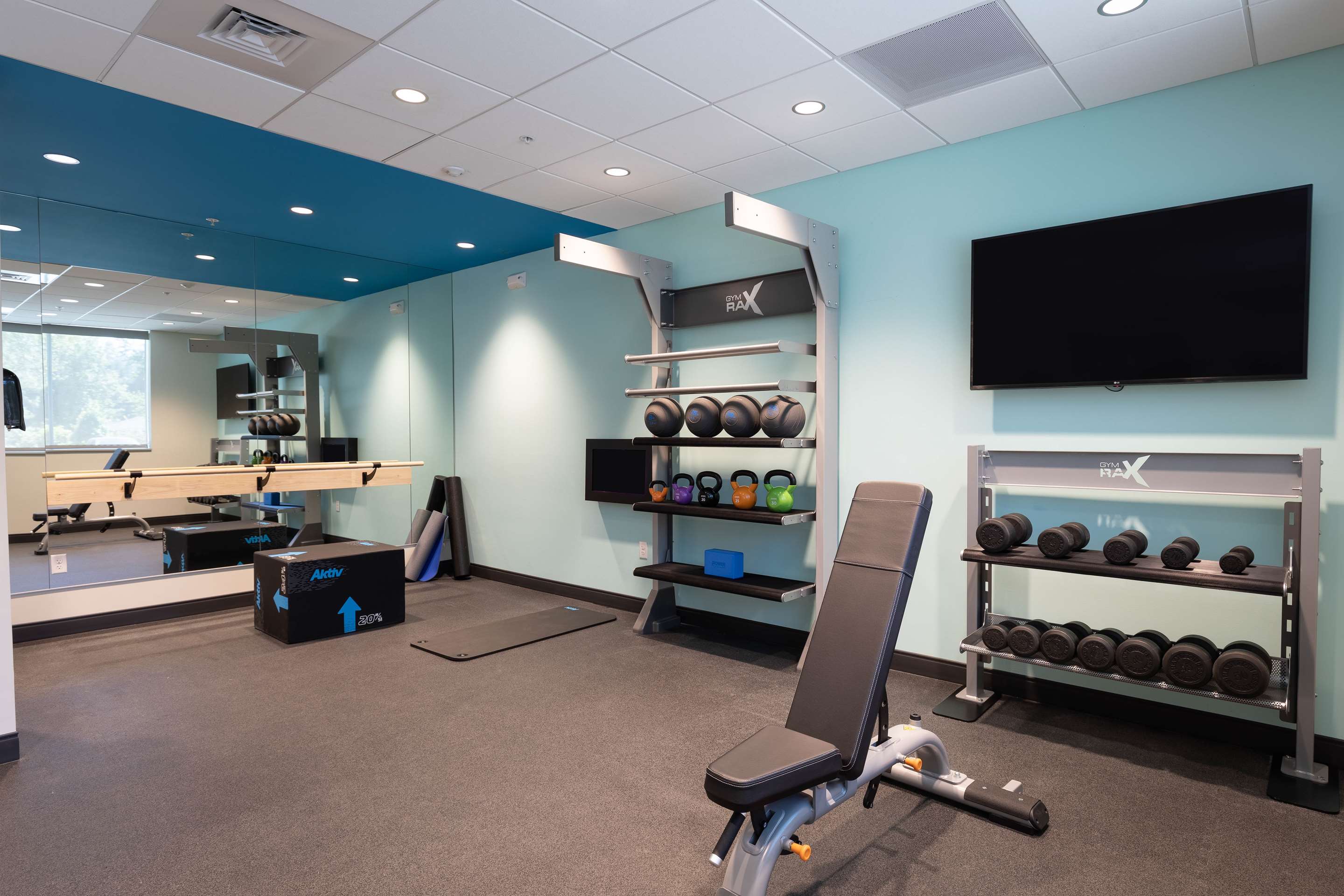 Health club fitness center gym
