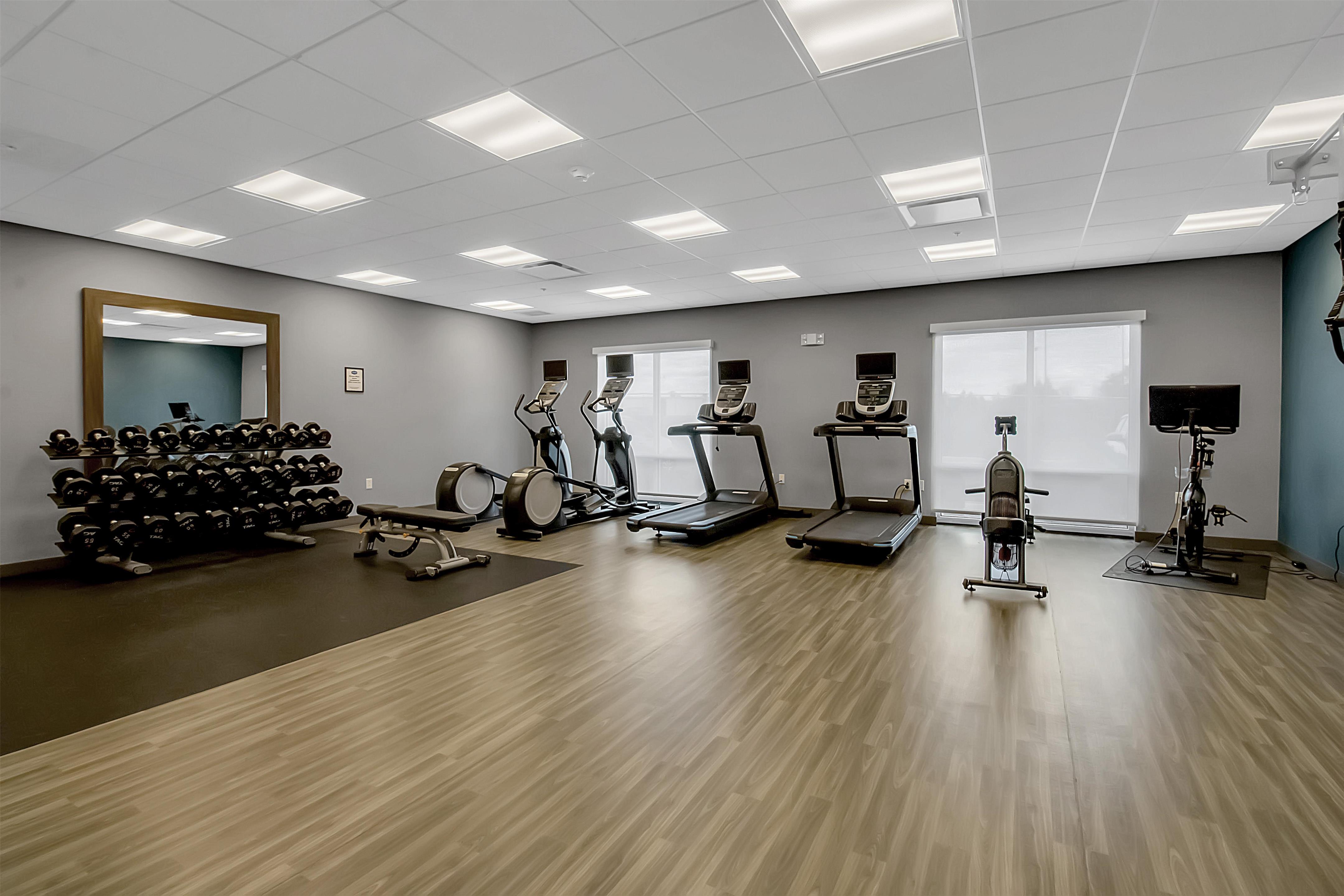 Health club fitness center gym | Hampton Inn Buffalo - Amherst, NY