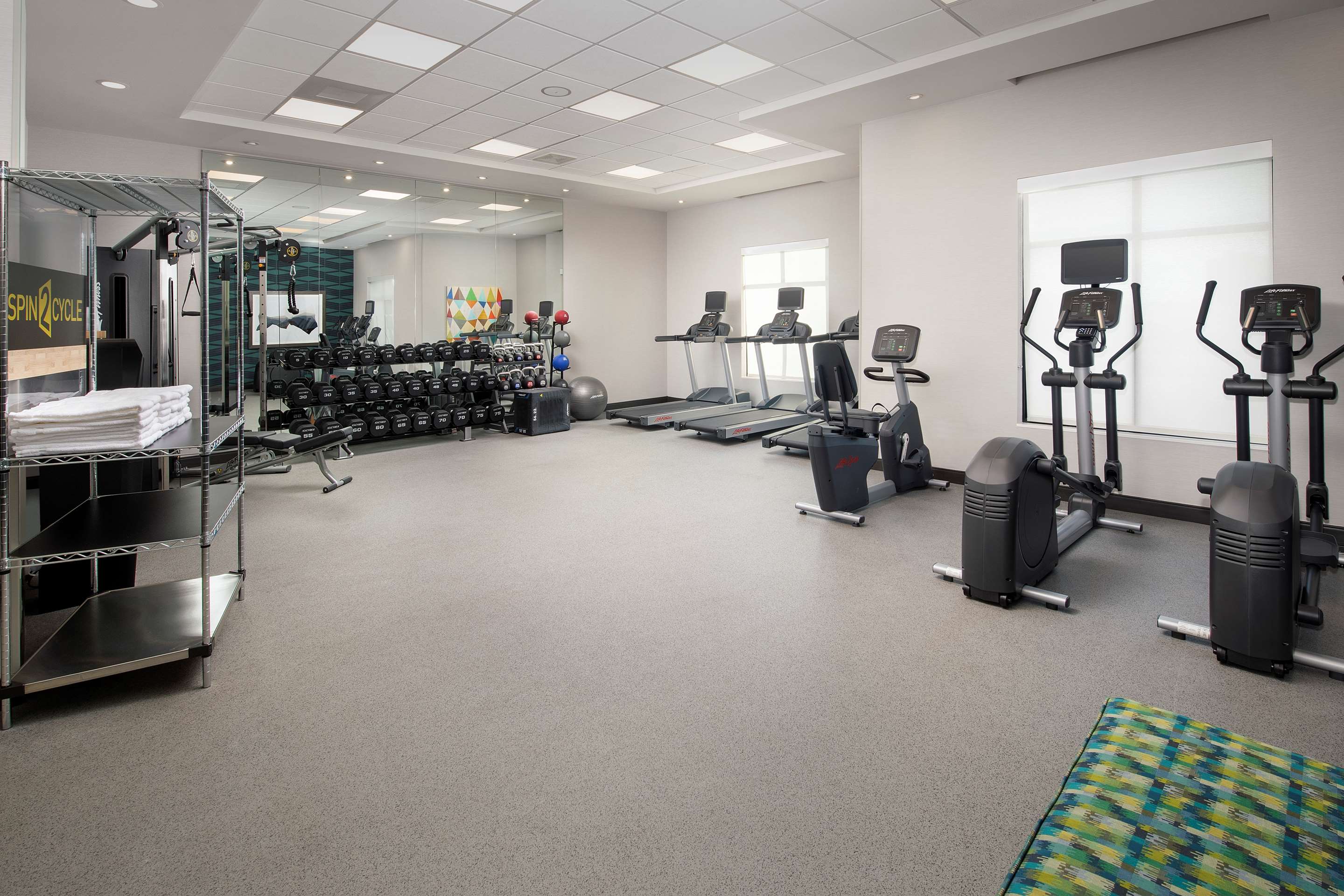 Health club fitness center gym