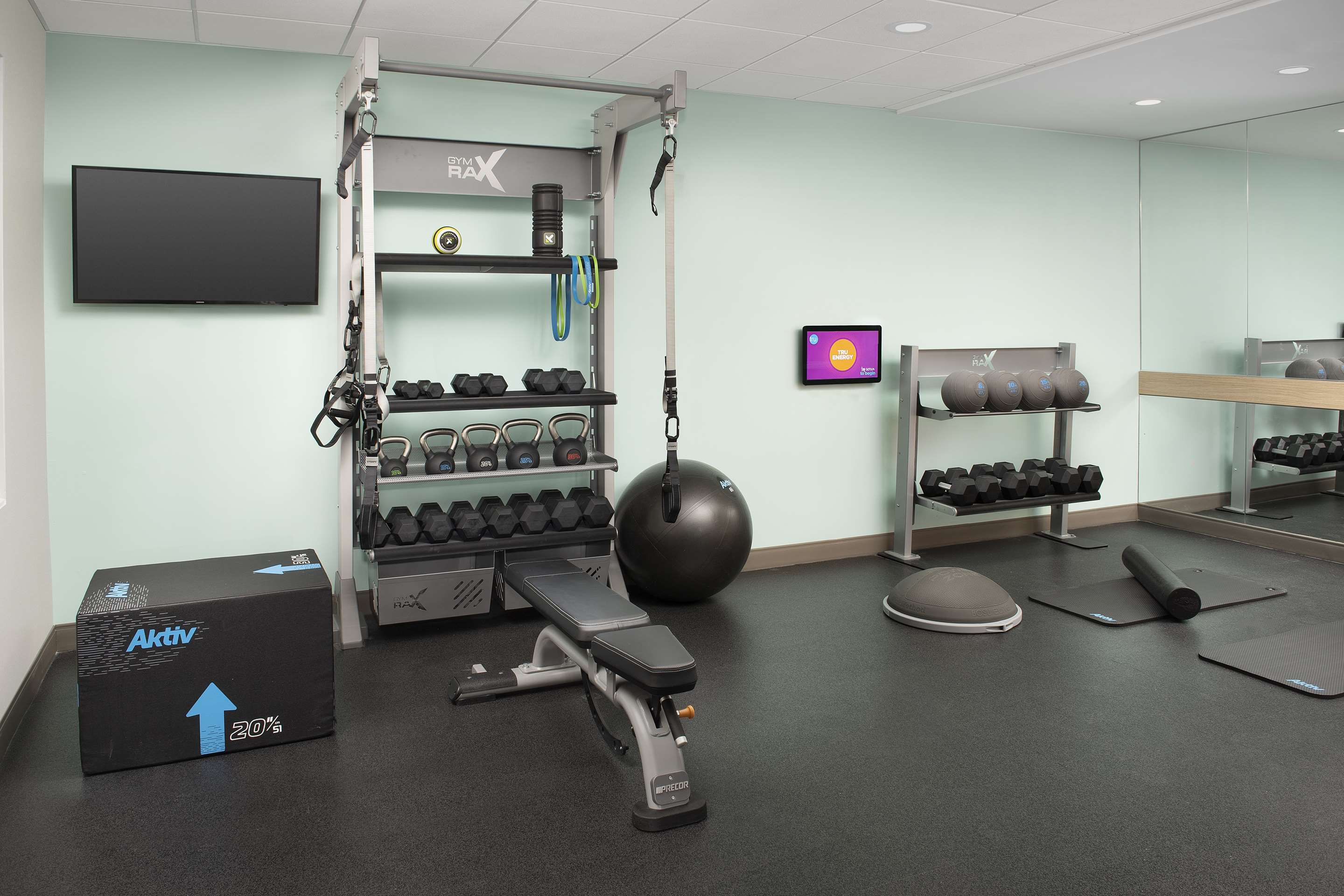 Health club fitness center gym