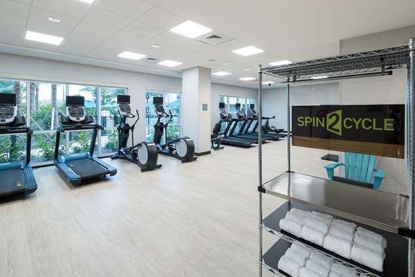 Fitness/ Exercise Room - Hampton Inn & Suites Cape Canaveral
