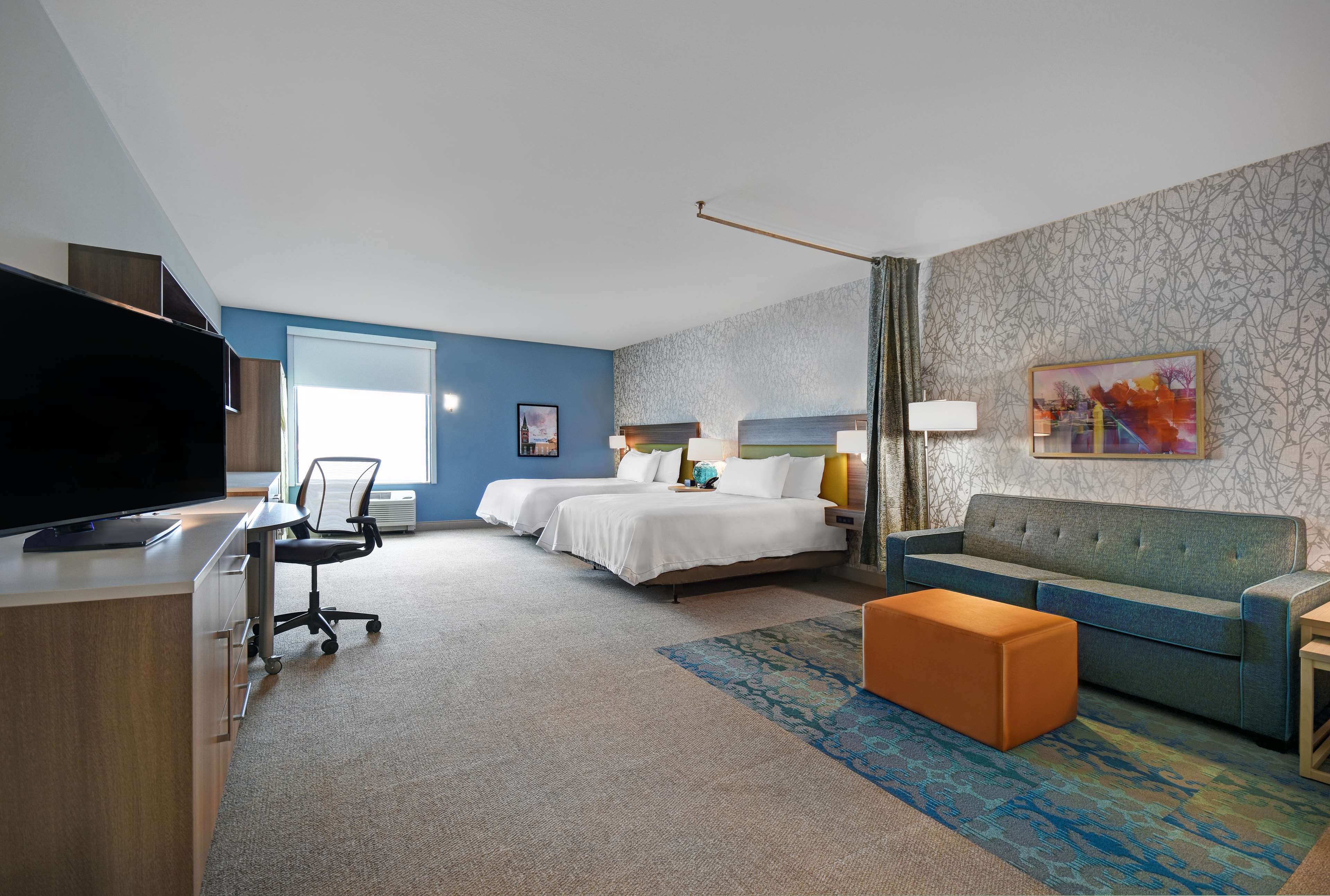 Home2 Suites by Hilton Utica Room Type - 2QN ACC TUB STUDIO NONSMK